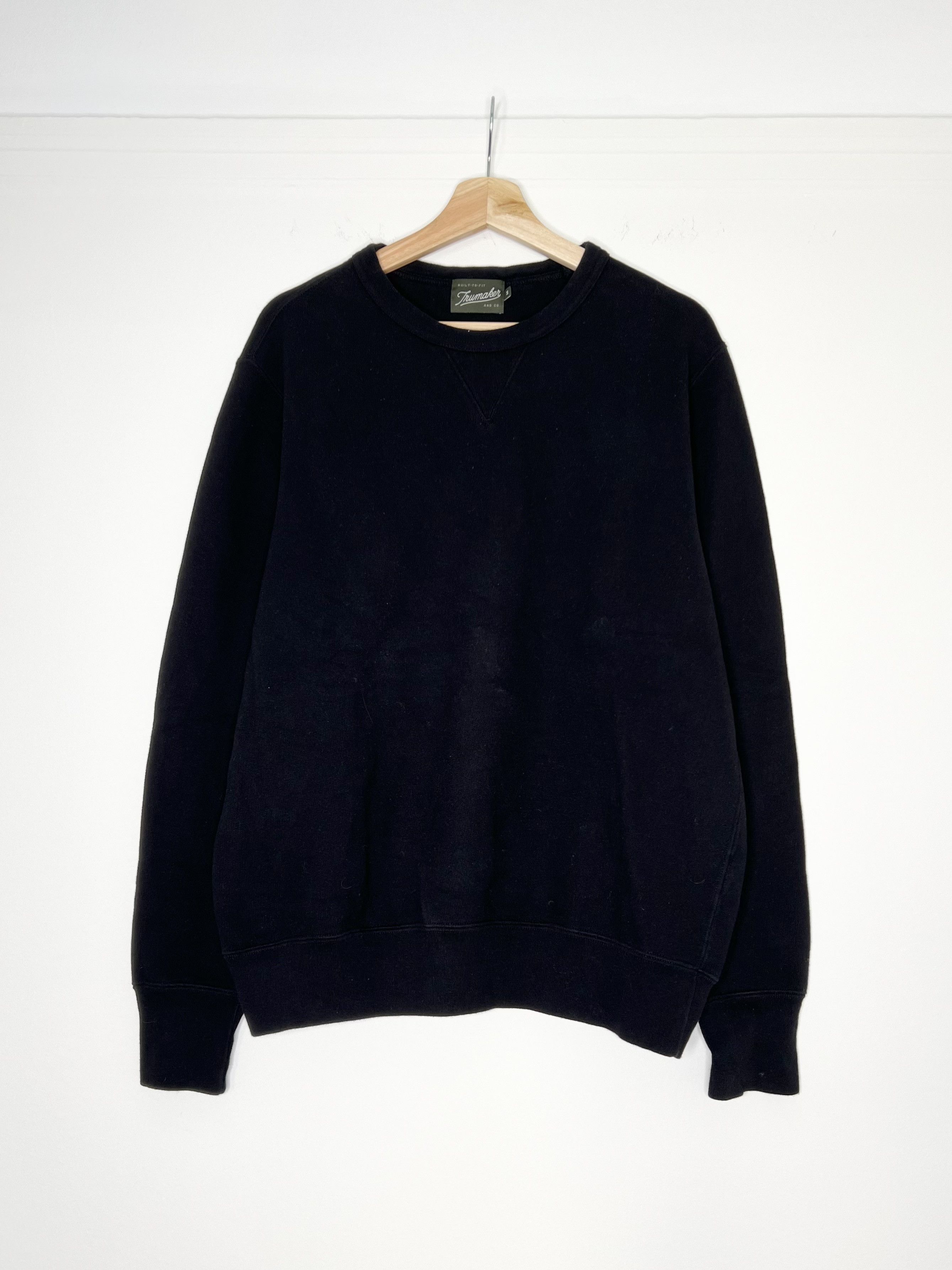 Trumaker Loop Terry Sweatshirt in Black Size M