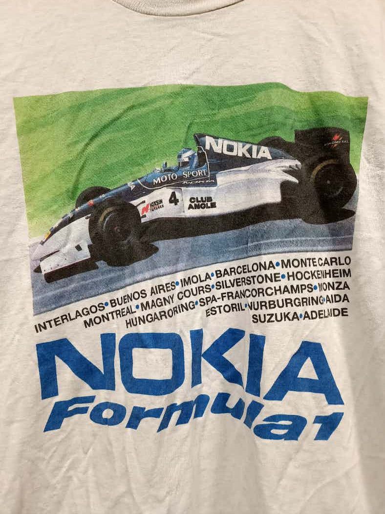 Formula 1 × Vintage vintage 90s t shirt formula 1 nokia Size US M / EU 48-50 / 2 - 2 Thumbnail