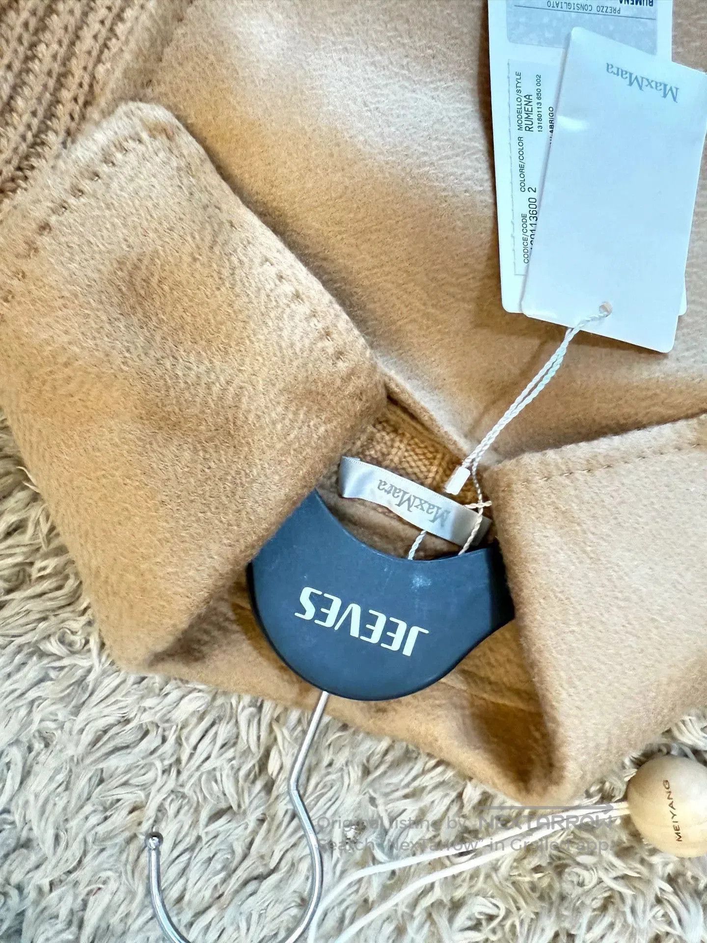 Max Mara Max Mara Rumena Camel Wool Coat. Size M / US 6-8 / IT 42-44 - 6 Thumbnail