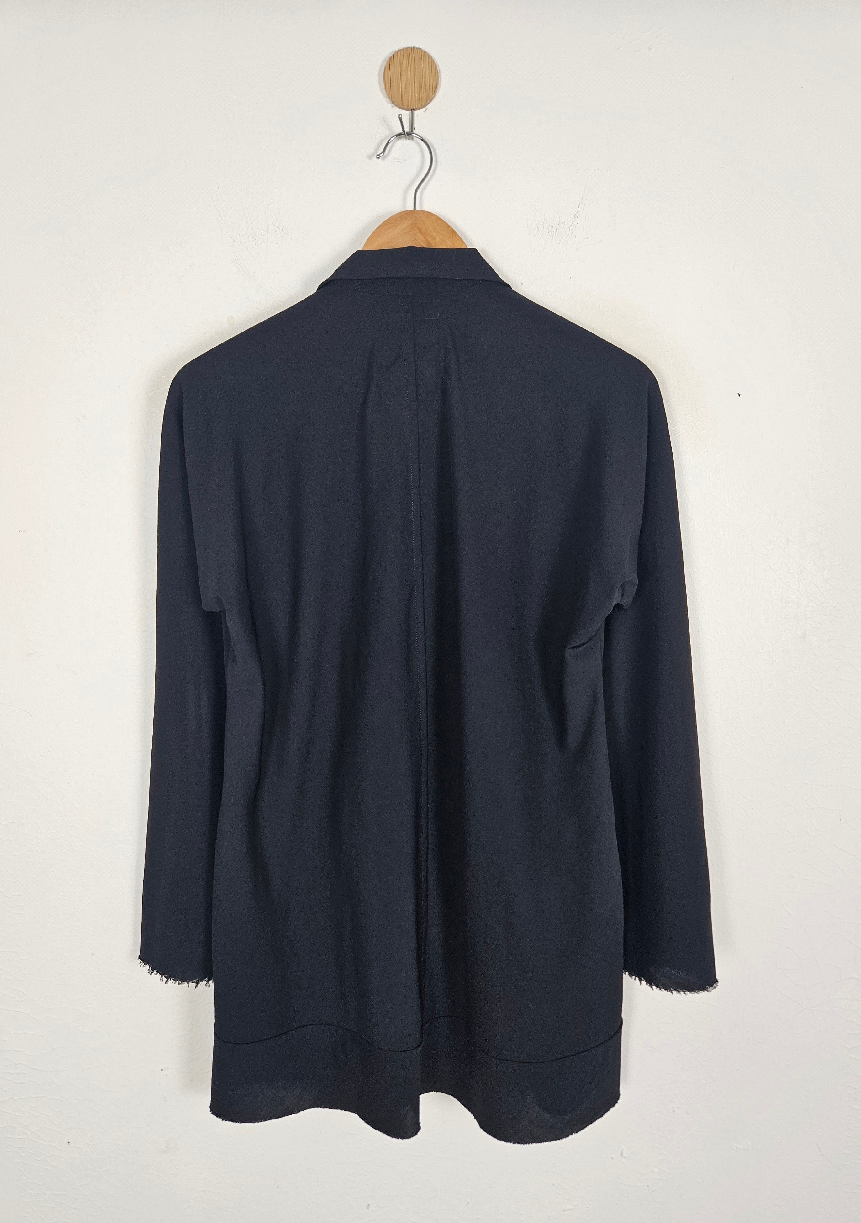 Yohji Yamamoto Wool Laine Zipper jacket