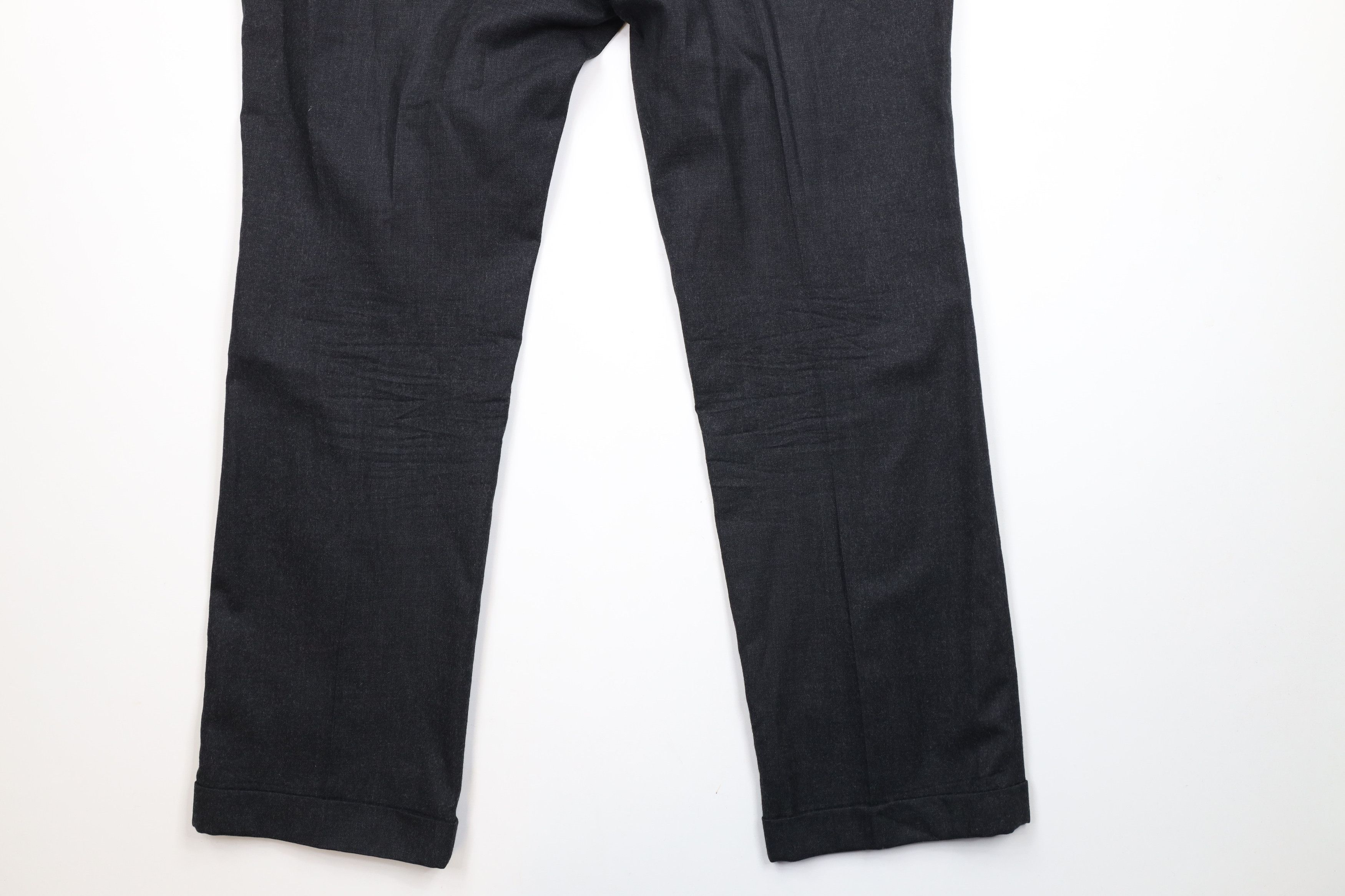 Pendleton × Vintage Vintage 70s Pendleton Cuffed Wool Wide Leg Chino Pants USA Size US 38 / EU 54 - 13 Thumbnail