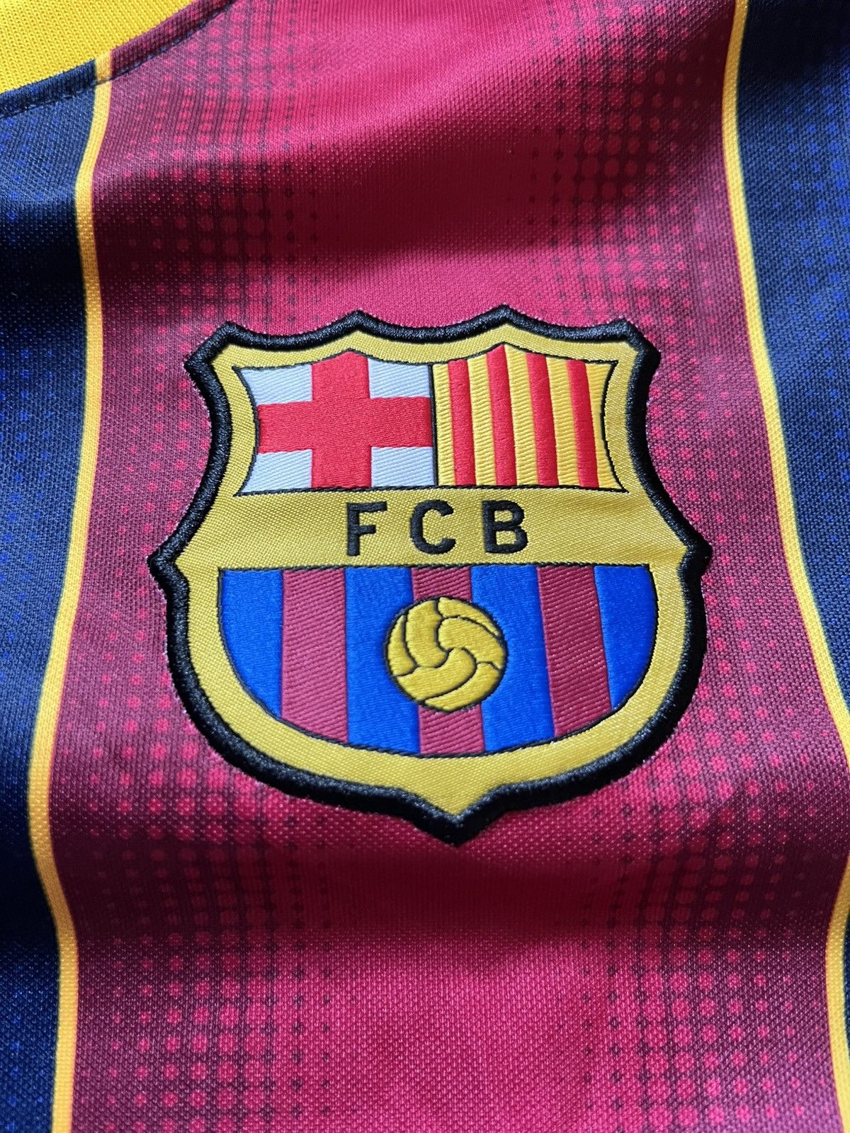 Nike 2017/2018 Barcelona Home #10 Leo Messi Size US XXL / EU 58 / 5 - 6 Thumbnail