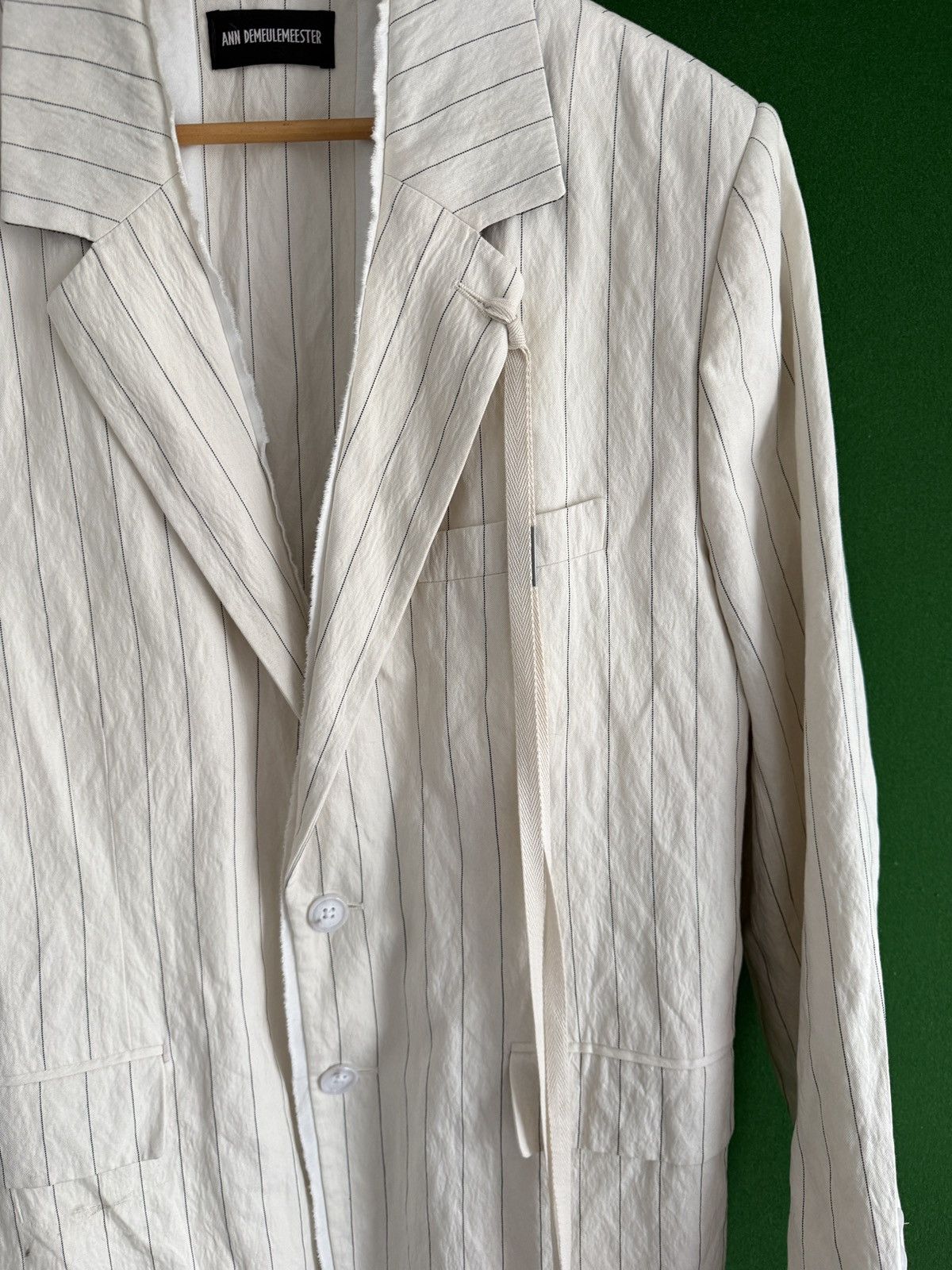 Ann Demeulemeester Ann Demeulemeester Hansteen tailored blazer Size US L / EU 52-54 / 3 - 3 Thumbnail