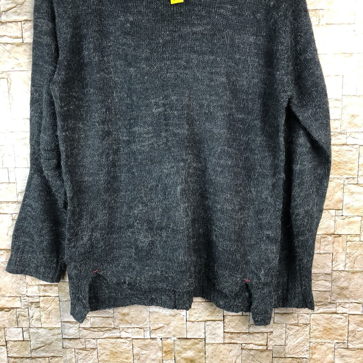 Homespun Knitwear × Japanese Brand × Vintage Navy Dark Blue Knitwear #A1089 Size M / US 6-8 / IT 42-44 - 6 Thumbnail