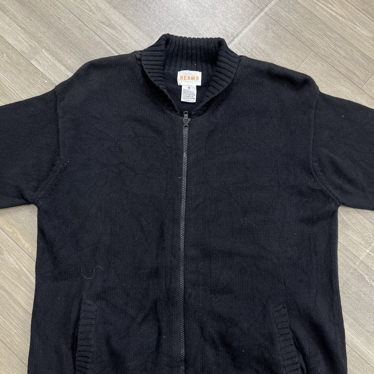 Beams Plus Beams Japan Style Shawl Collar Wool Knit Mohair Short Sleeve Size US M / EU 48-50 / 2 - 2 Thumbnail