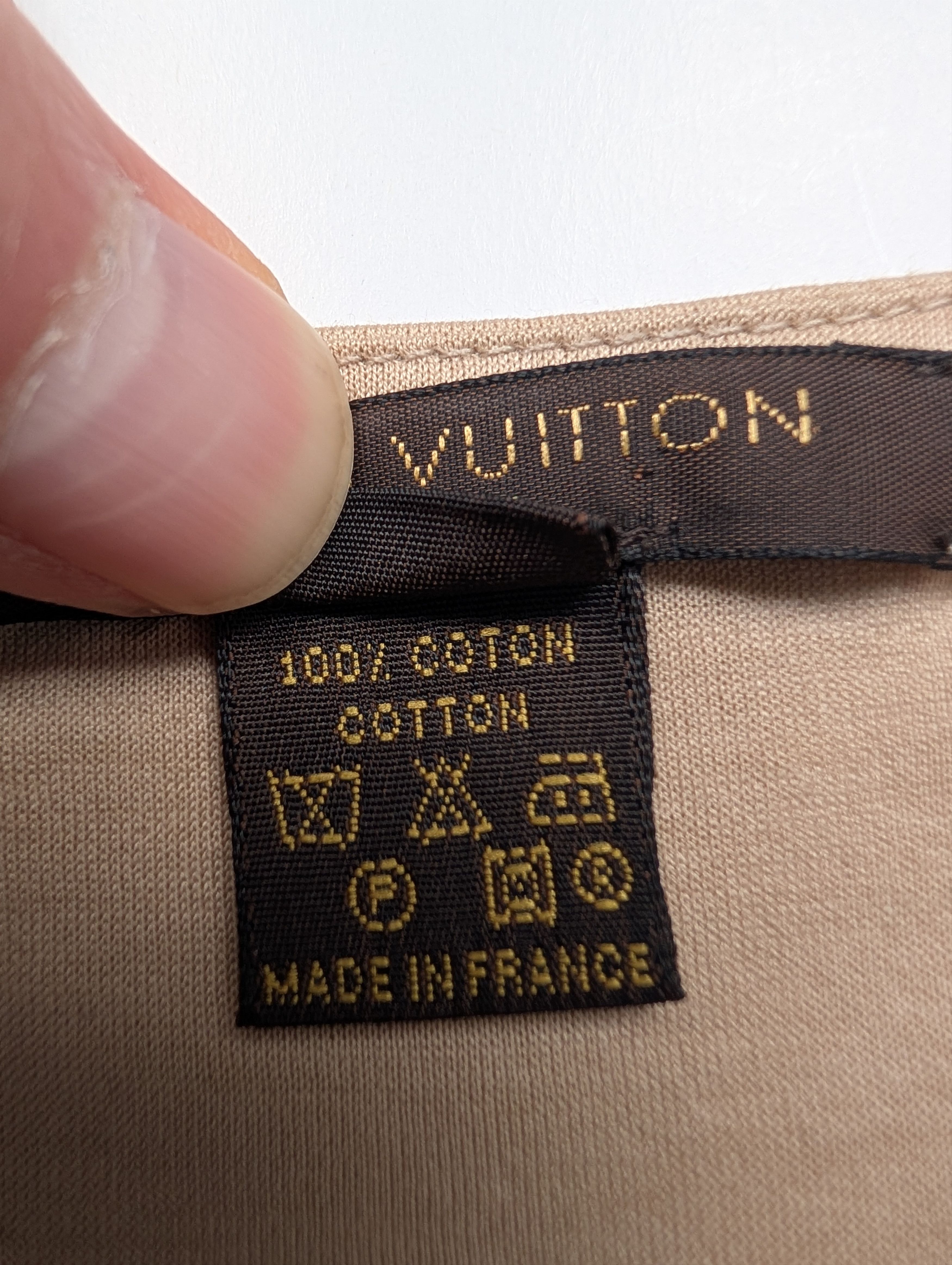 Louis Vuitton Louis Vuitton Beige Dress With Ruffle Collar Size XS / US 0-2 / IT 36-38 - 5 Thumbnail