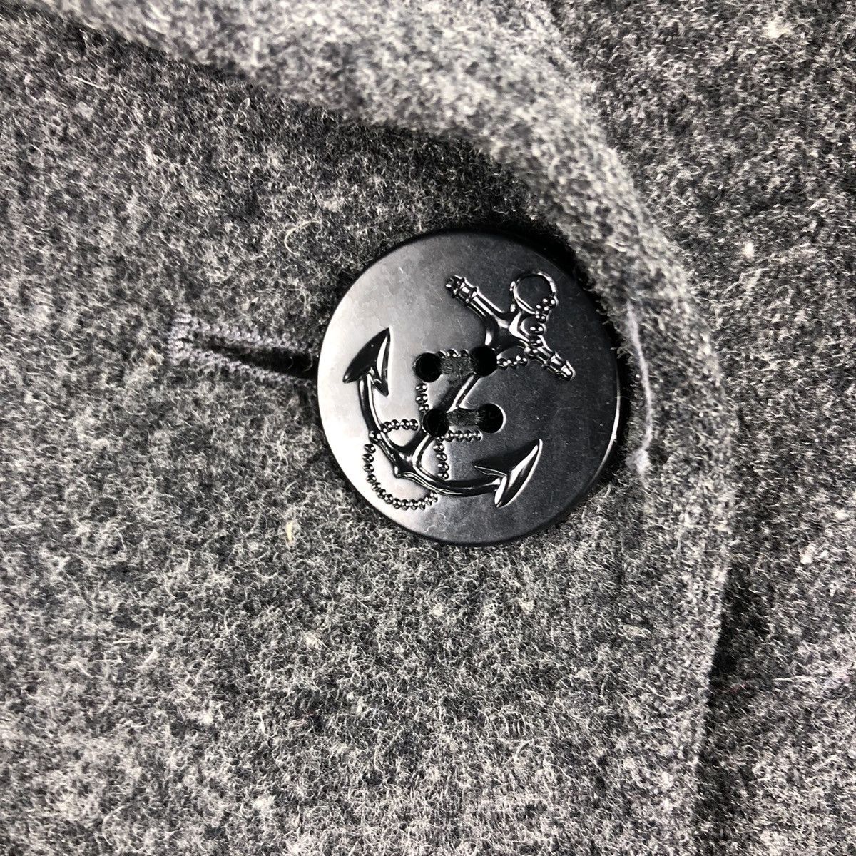 Uniqlo Vintage 90's Uniqlo Wool Peacoat Double Breasted Button Size US XL / EU 56 / 4 - 9 Thumbnail