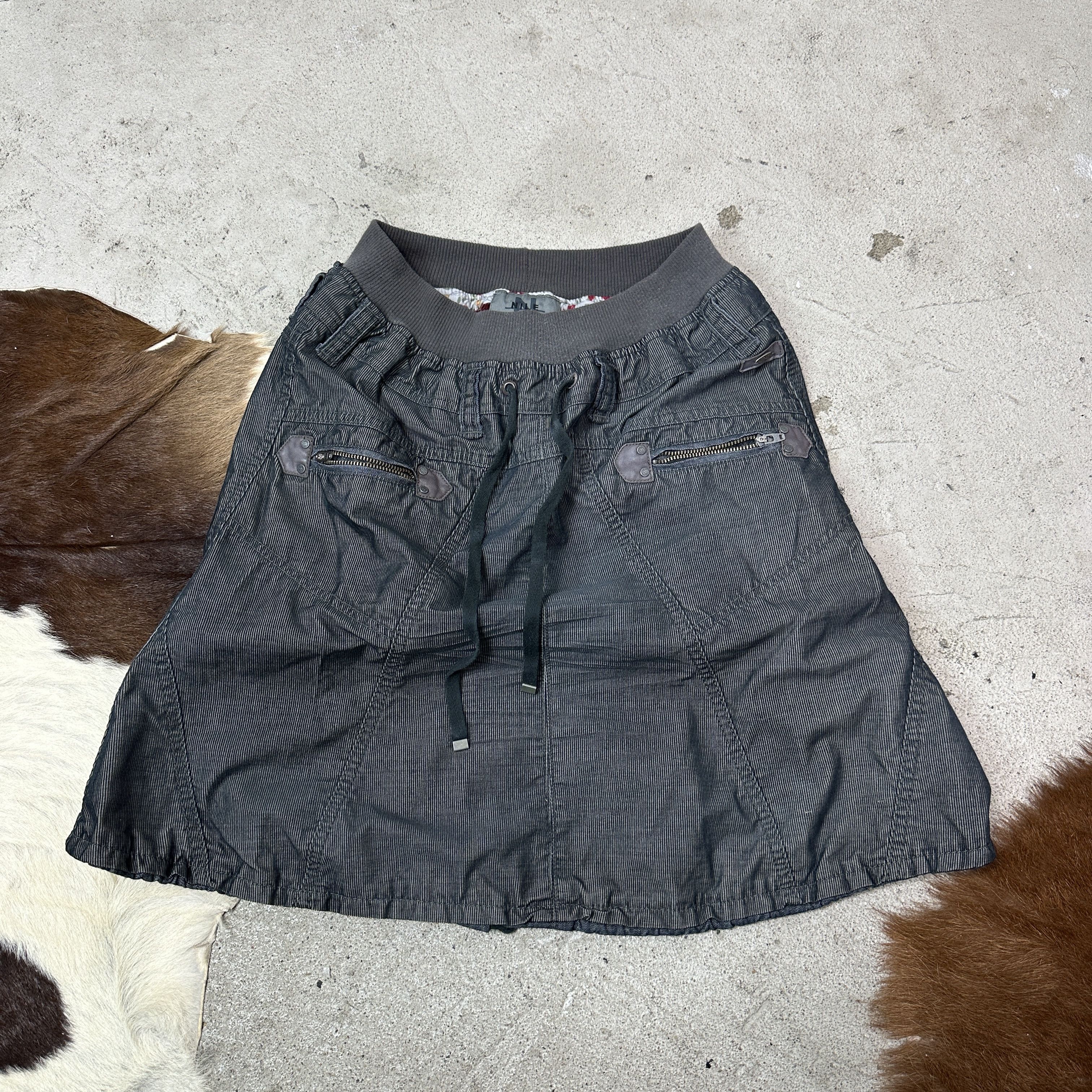 Vintage Vintage Grunge Denim Hight Waist Bubble Jeans Skirt Y2K Size 25" / US 0 / IT 36 - 3 Thumbnail