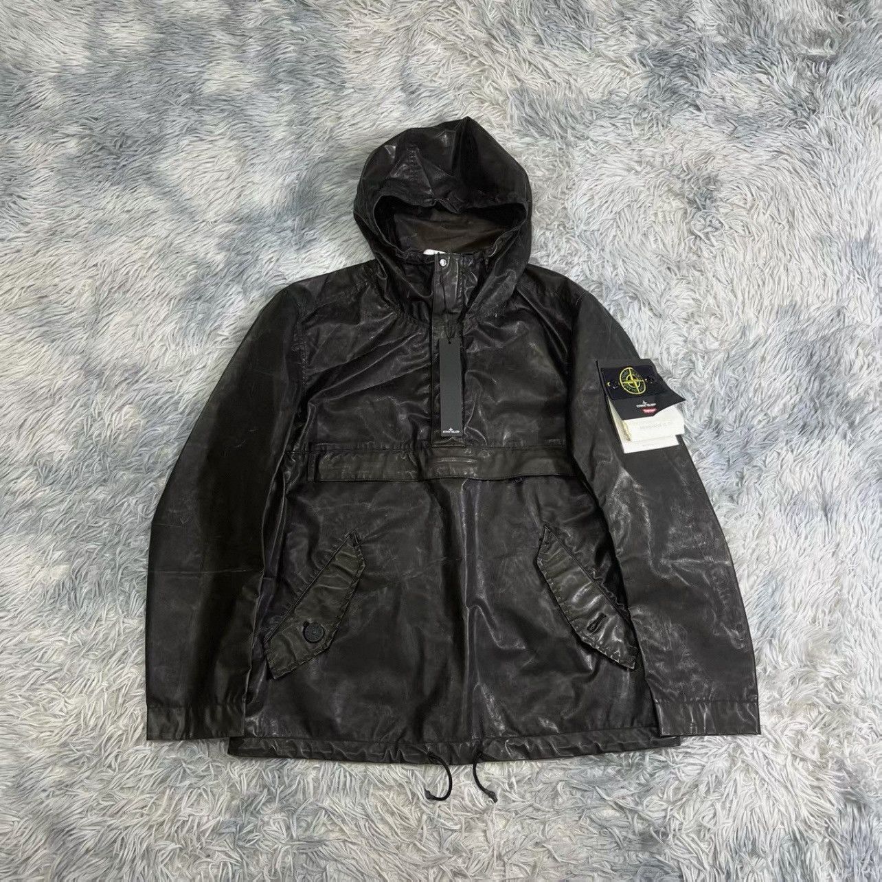 送込‼️M‼️15ss supreme stone  anorak Supreme Stone Island Paisley Nylon Metal 5C Anorak Navy Men's