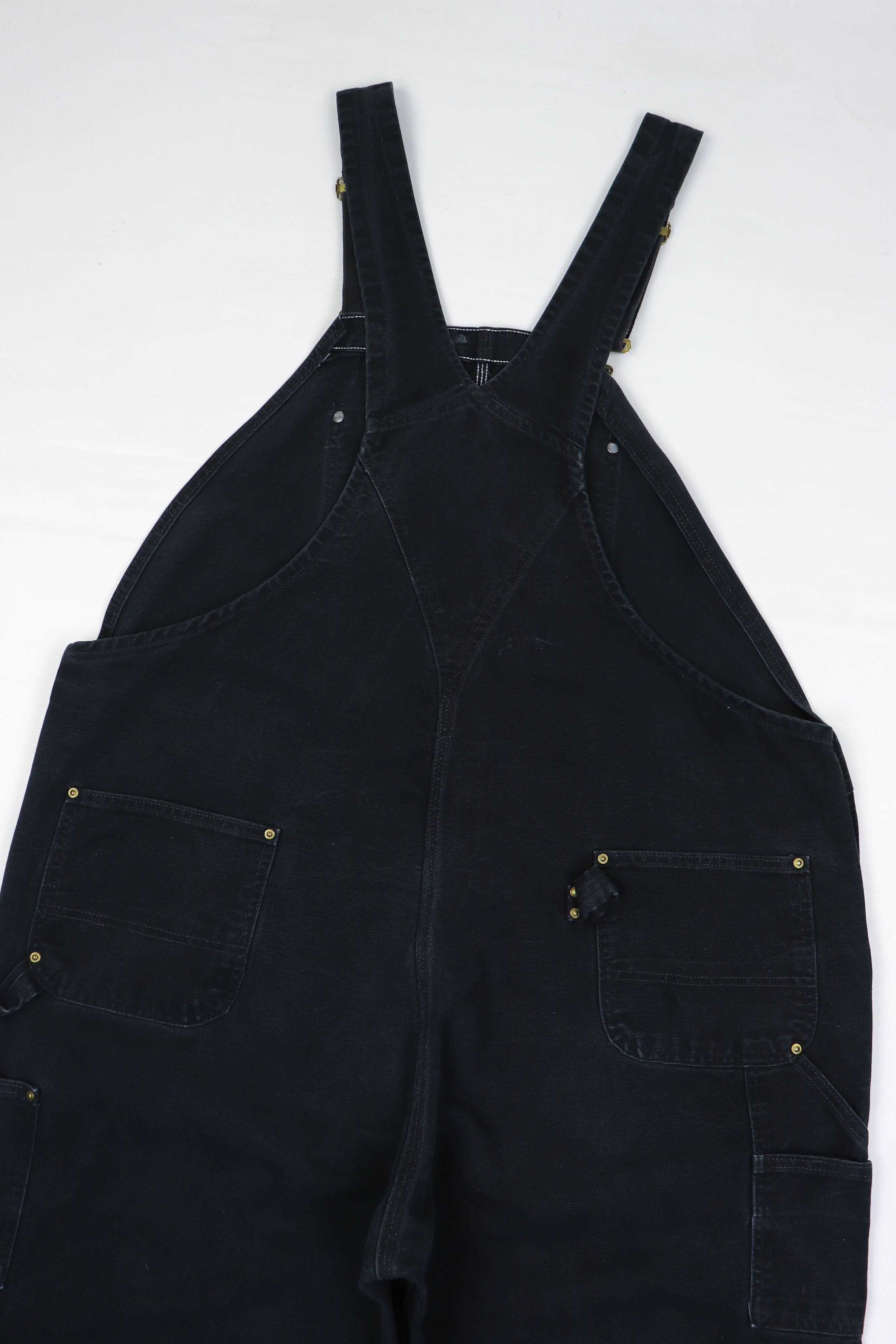 Carhartt Carhartt Vintage 90s Cropped Double Knee Bibs Overall Shorts Size US 40 / EU 56 - 10 Thumbnail