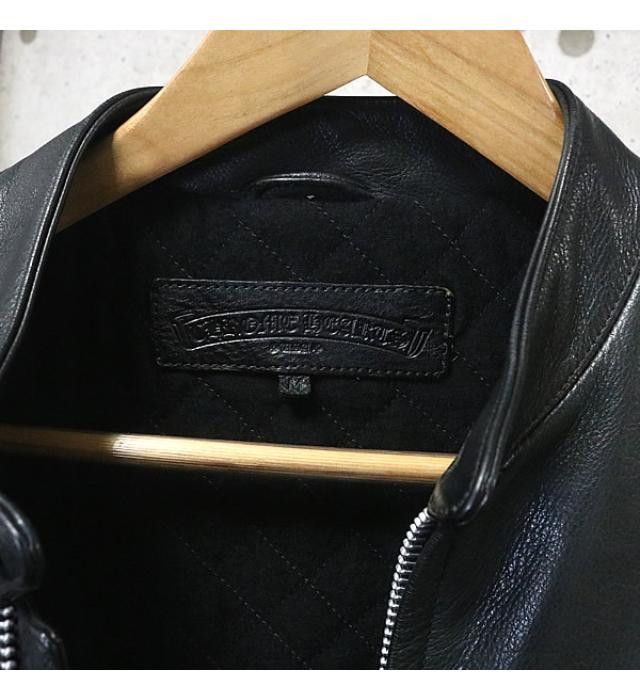 Chrome Hearts Chrome Hearts Leather Cashmere Riders Jacket Size US M / EU 48-50 / 2 - 6 Thumbnail