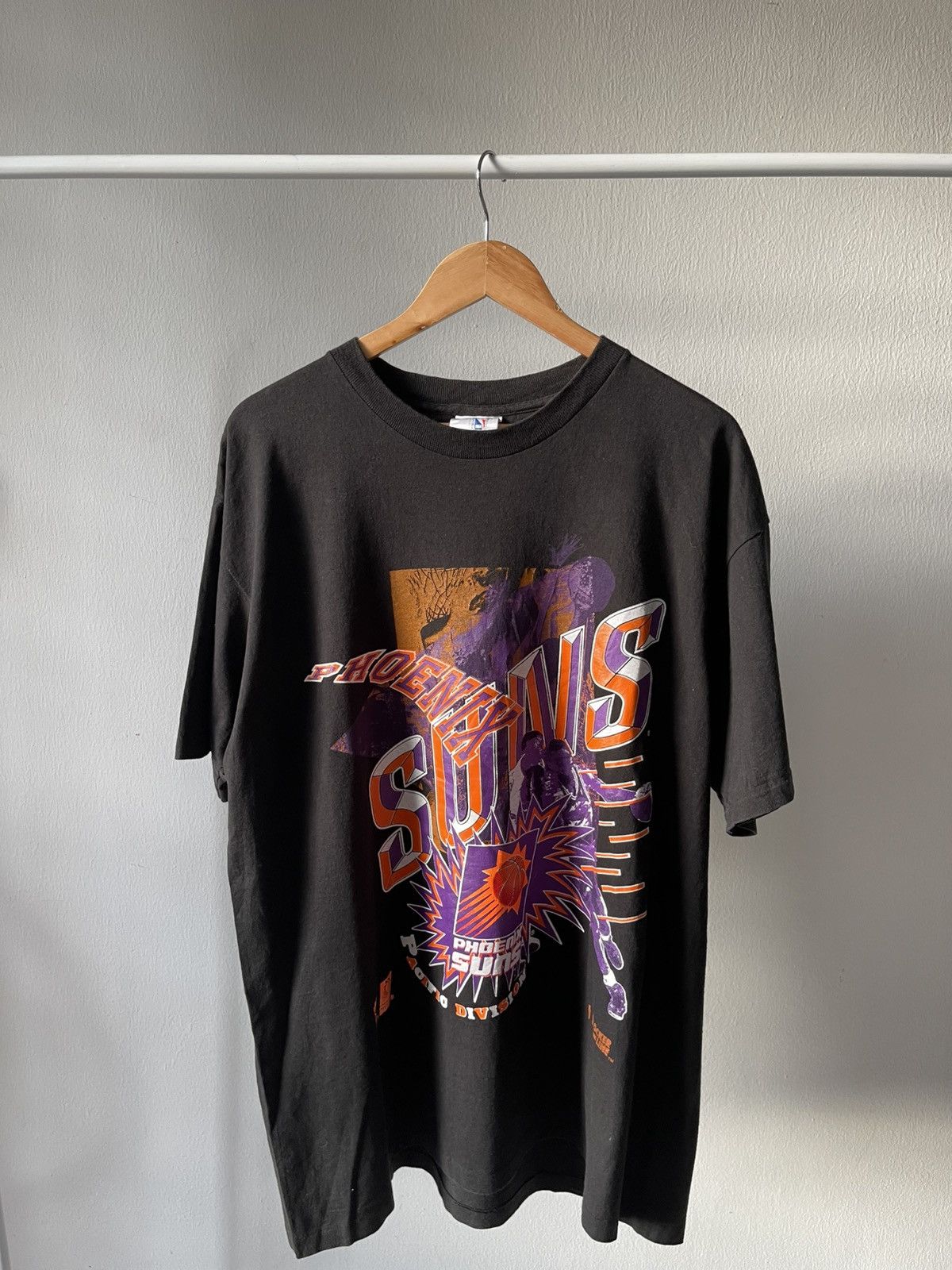 NBA × Vintage 90s Phoenix Sun Nba Tee Size US XL / EU 56 / 4 - 2 Thumbnail