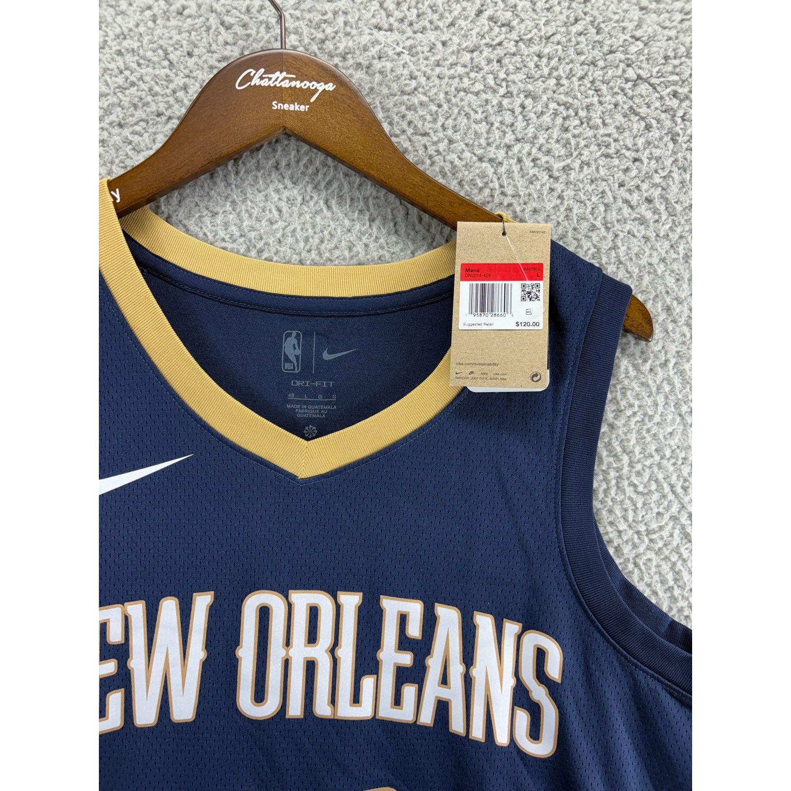 Nike Nike x New Orleans Pelicans Jersey Alvarado 15 Mens Large L Size US L / EU 52-54 / 3 - 5 Thumbnail