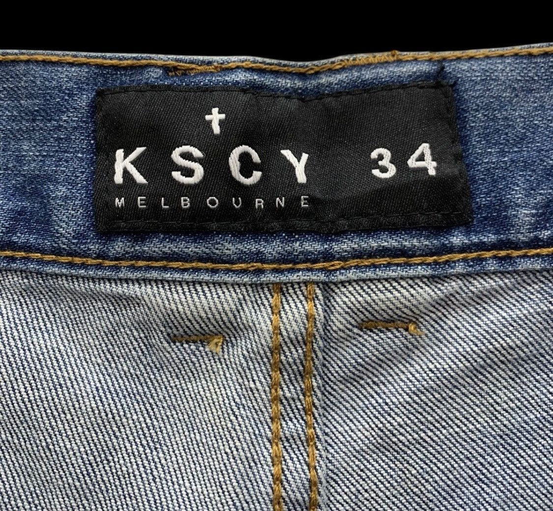 Japanese Brand × Vintage Japanese KSCY Melbourne denim jeans Size US 34 / EU 50 - 9 Thumbnail