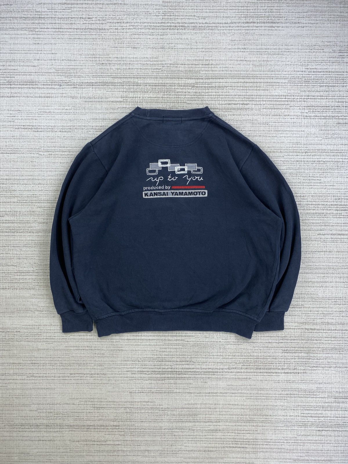 Kansai Yamamoto × Vintage Vintage 90s Kansai Yamamoto Sweatshirt Size US M / EU 48-50 / 2 - 1 Thumbnail