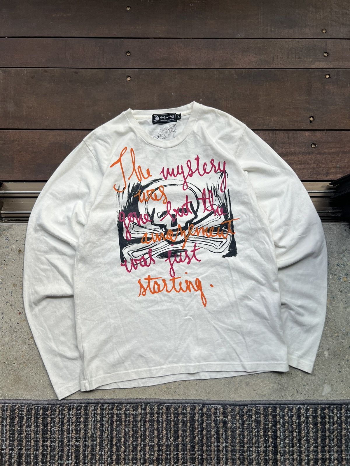 Hysteric Glamour HYSTERIC GLAMOUR ANDY WARHOL SKULL LONGSLEEVE TEE Size US M / EU 48-50 / 2 - 1 Thumbnail