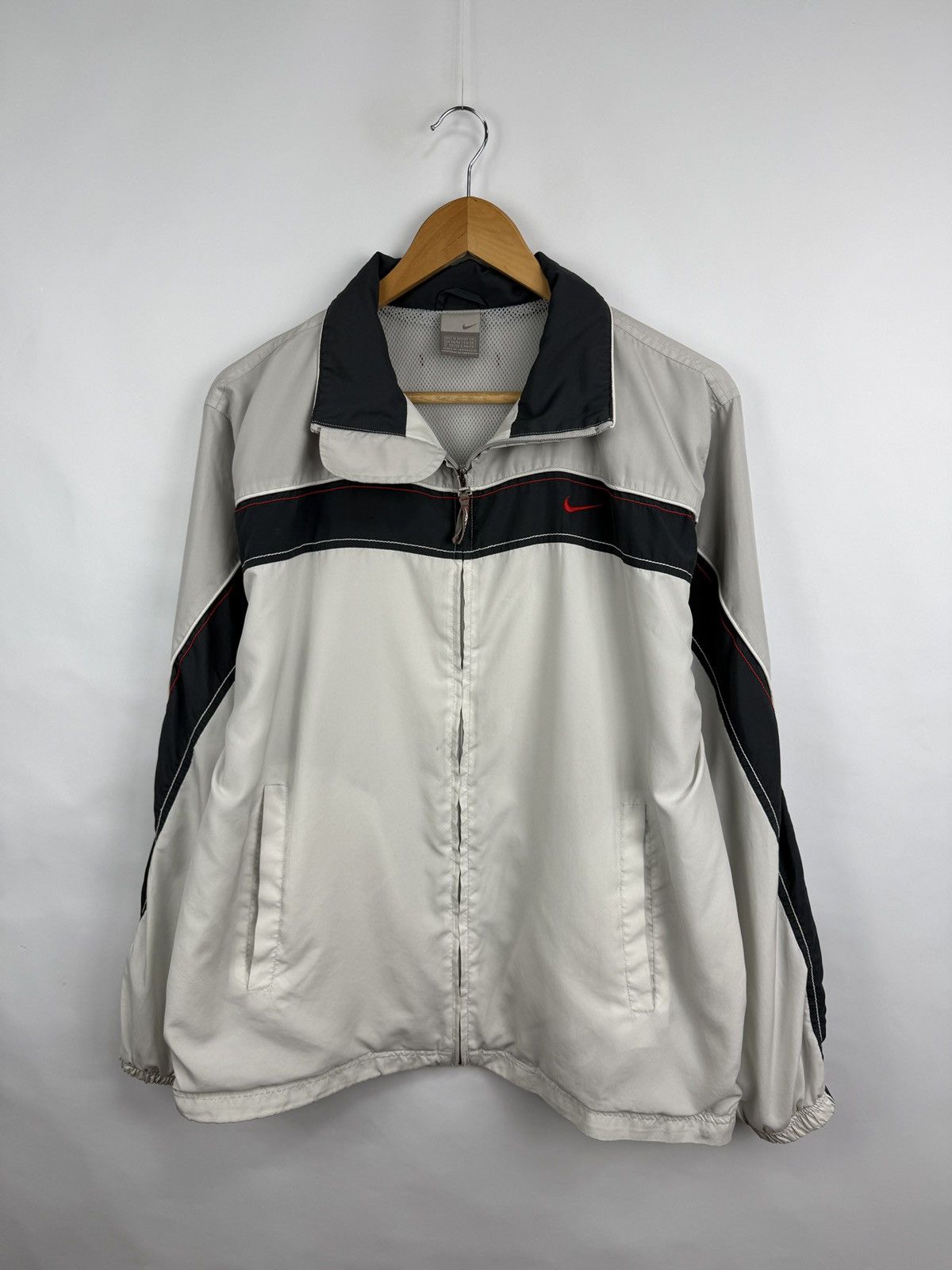 Nike 🇺🇸 Vintage 90s Nike Air Max Jacket Retro Y2K Rare Archive Size US M / EU 48-50 / 2 - 2 Thumbnail
