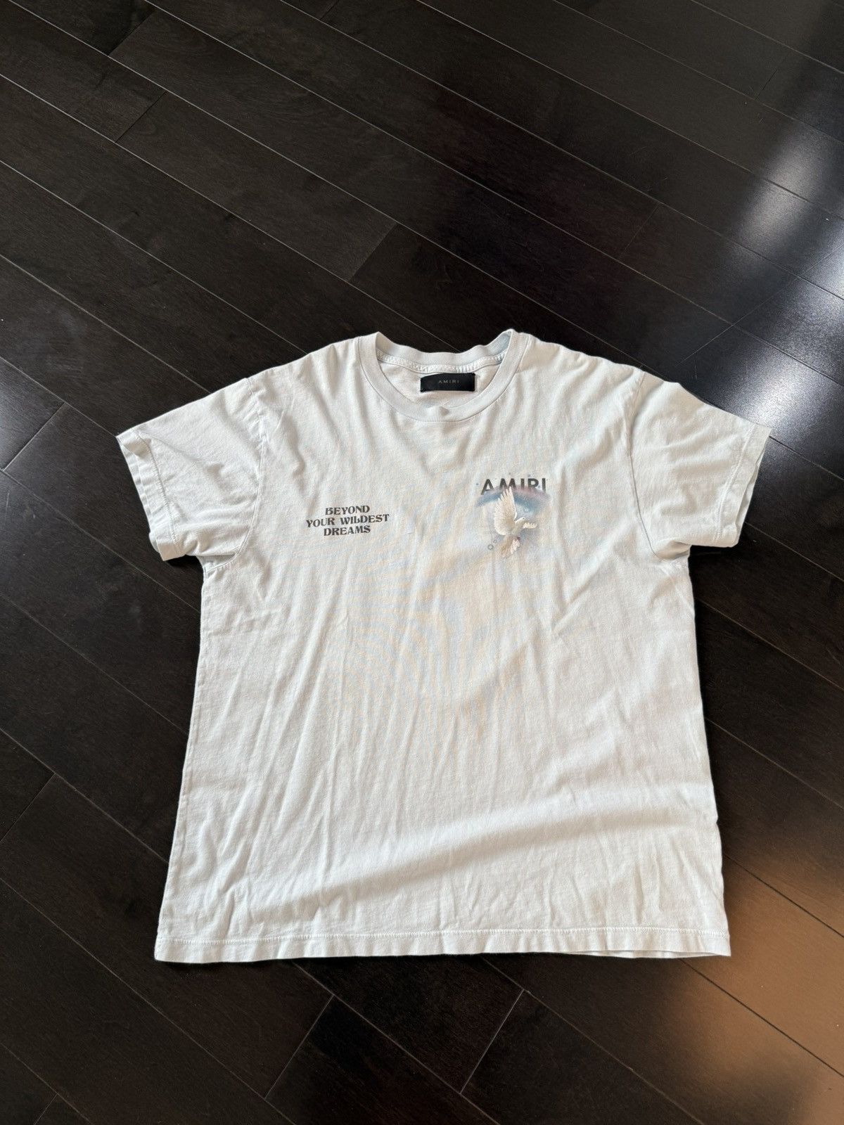 Amiri White Dove T Shirt