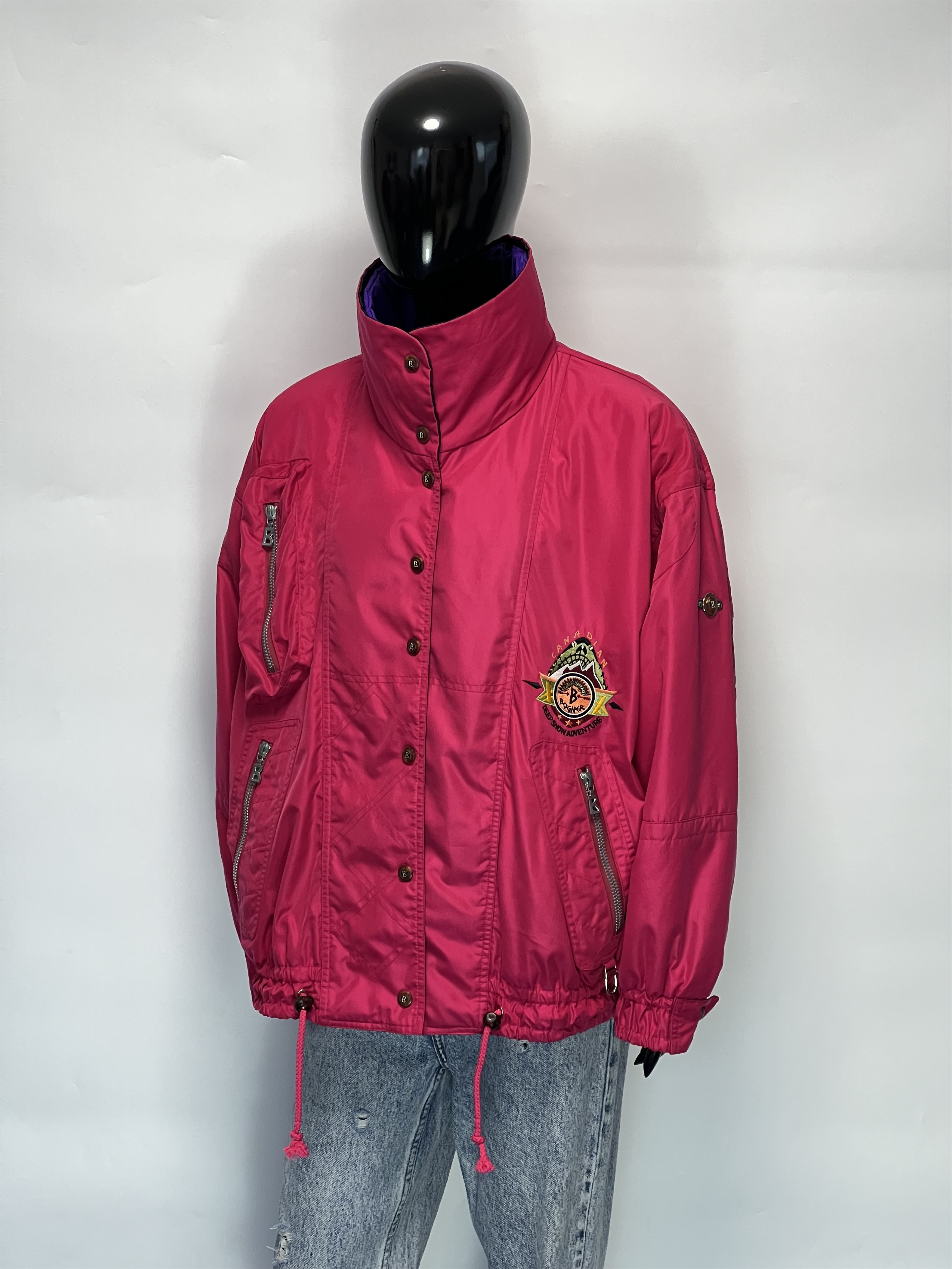 Bogner Bogner Rare Vintage Women's Fuchsia Ski Jacket Size 42 Size XL / US 12-14 / IT 48-50 - 1 Thumbnail