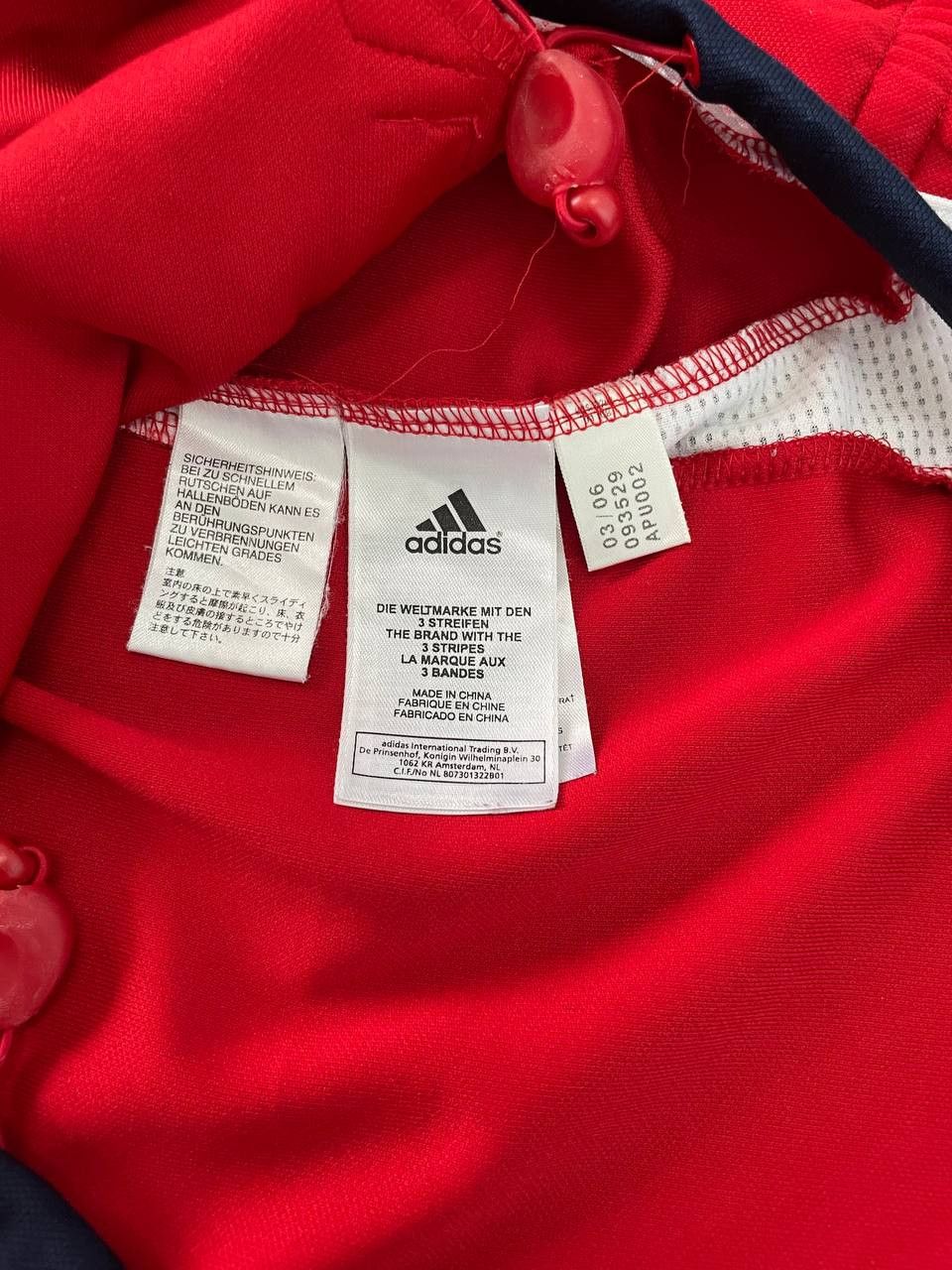 Adidas BAYERN MUNICH FC 2006/07 TRACK TOP FOOTBALL JACKET SOCCER Size US M / EU 48-50 / 2 - 8 Thumbnail