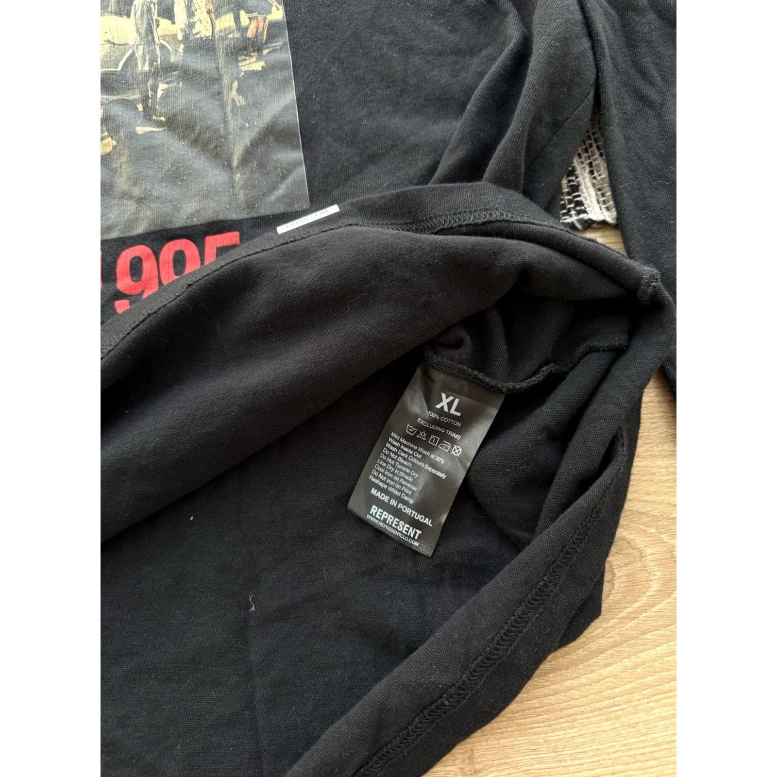Vintage VINTAGE REPRESENT THE SPIRITS END TOUR Manchester Long Sleeve Rock Black XL Shirt Mens Size US XL / EU 56 / 4 - 7 Thumbnail