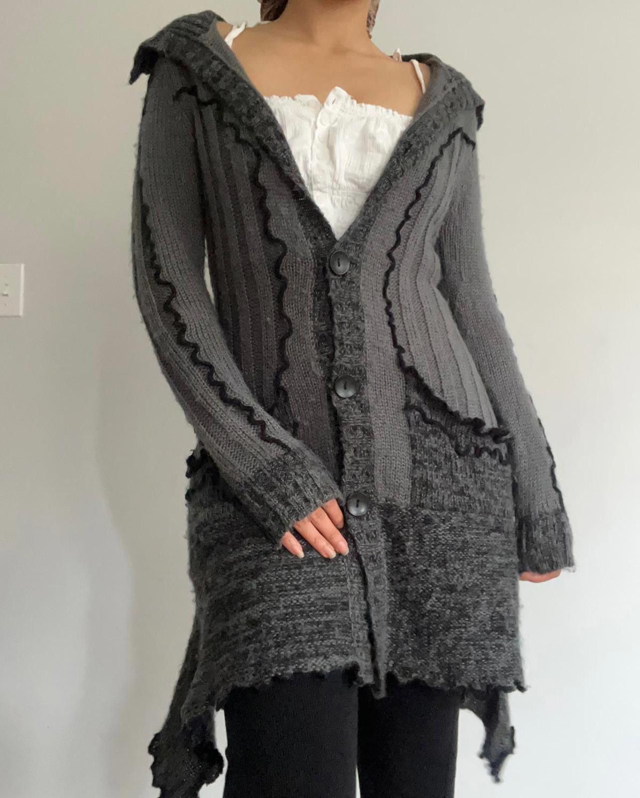 Other Comfy grey long button up cardigan sweater Size M / US 6-8 / IT 42-44 - 3 Thumbnail