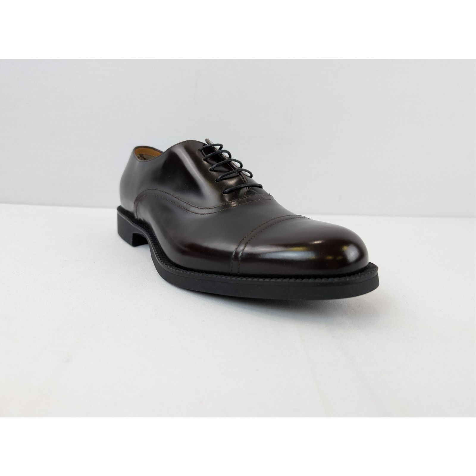 Gucci o1rshd1 Davis Bull men's leather cap-toe oxford shoes Boots Size US 12.5 / EU 45-46 - 2 Thumbnail