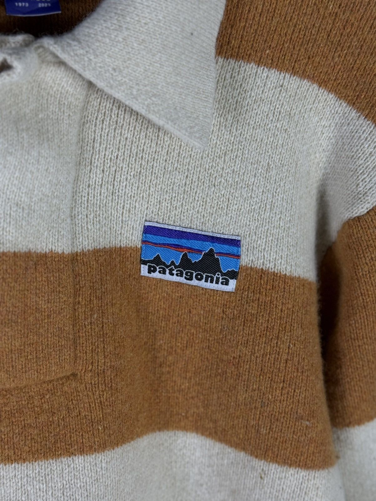 Patagonia Patagonia Recycled Wool Rugby Sweater 50th Anniversary Size US XS / EU 42 / 0 - 4 Thumbnail