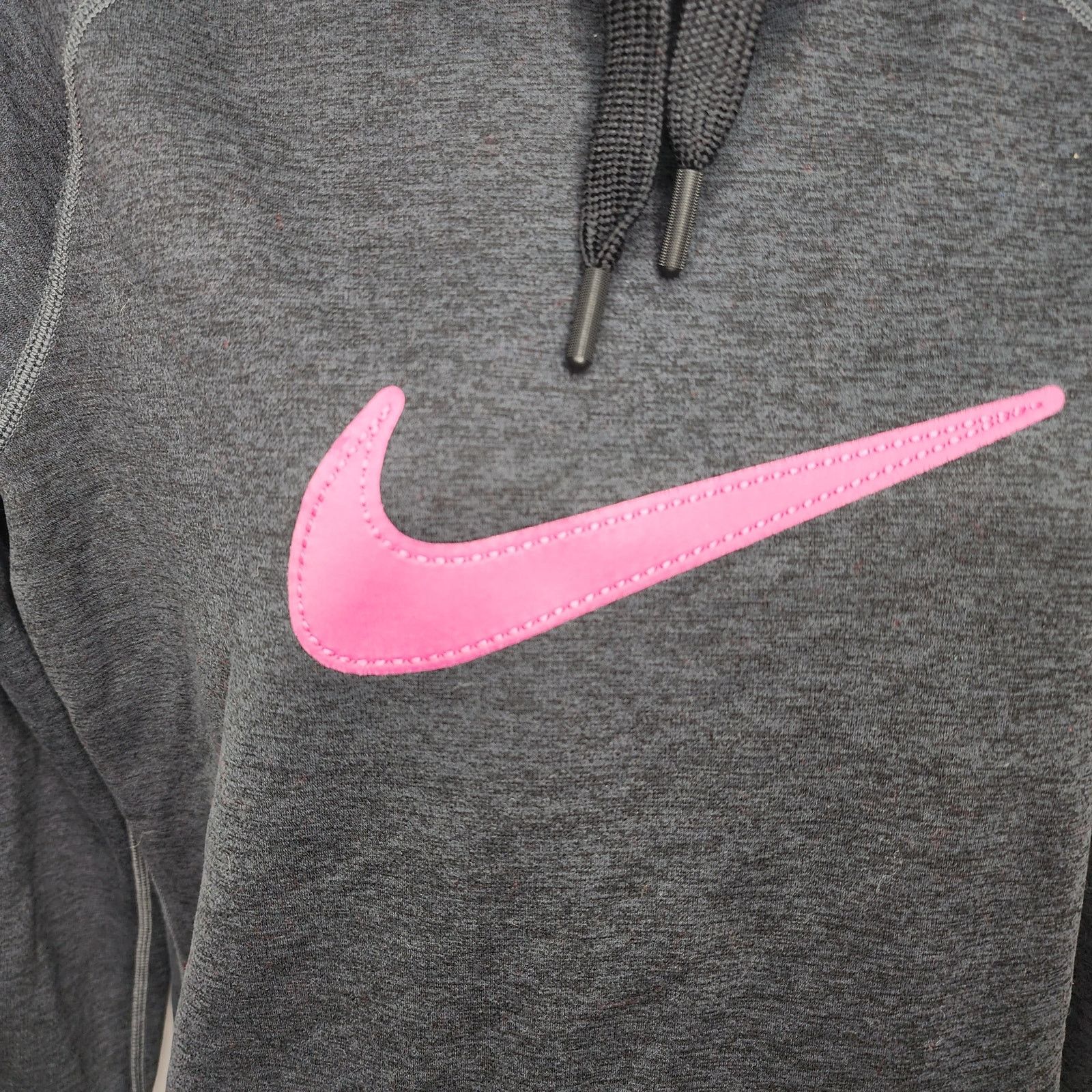 Nike Nike Therma Fit Gray & Purple Hooded Pull Over Sweatshirt M Size M / US 6-8 / IT 42-44 - 4 Thumbnail