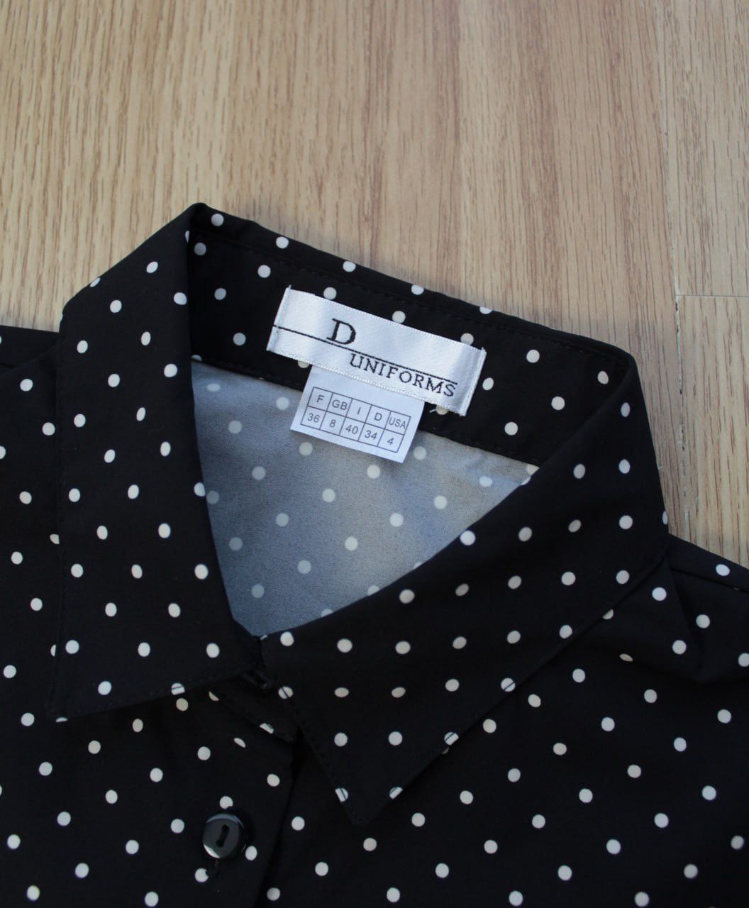 Dior 🔥 2022 Dior Uniforms Polka Button Shirt Blouse Tank Top Size S / US 4 / IT 40 - 3 Thumbnail