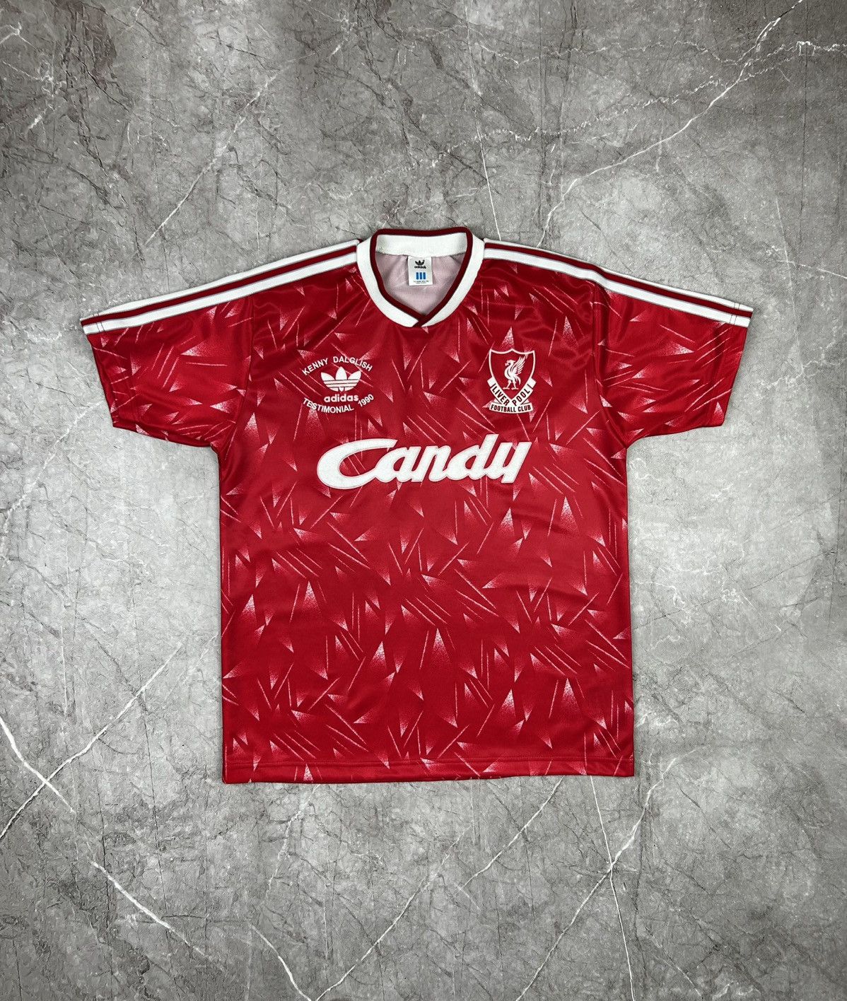 Adidas Liverpool Home Shirt 1989 / 1991 4 Adidas Candy Size US M / EU 48-50 / 2 - 1 Thumbnail