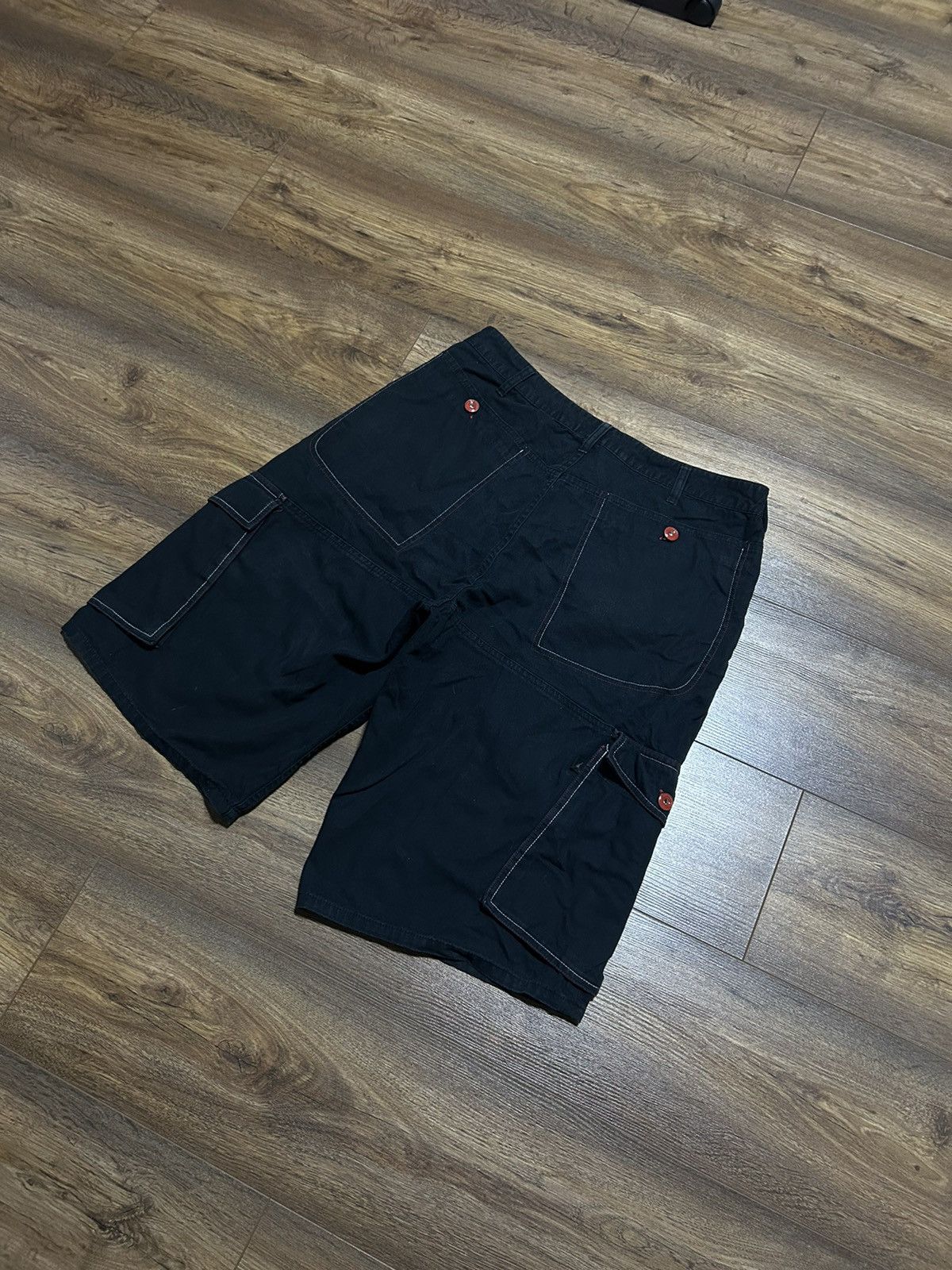 Nike × Vintage Vintage Baggy Jordan shorts Size US 34 / EU 50 - 2 Thumbnail