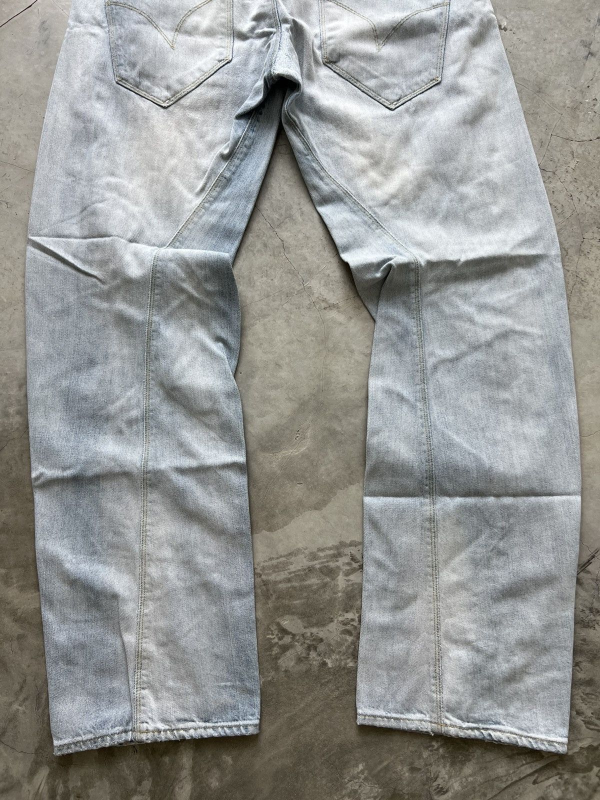 Levi's Levis Engineered Jeans Buckleback Tag W31 Actual 33x32 Size US 31 - 7 Thumbnail
