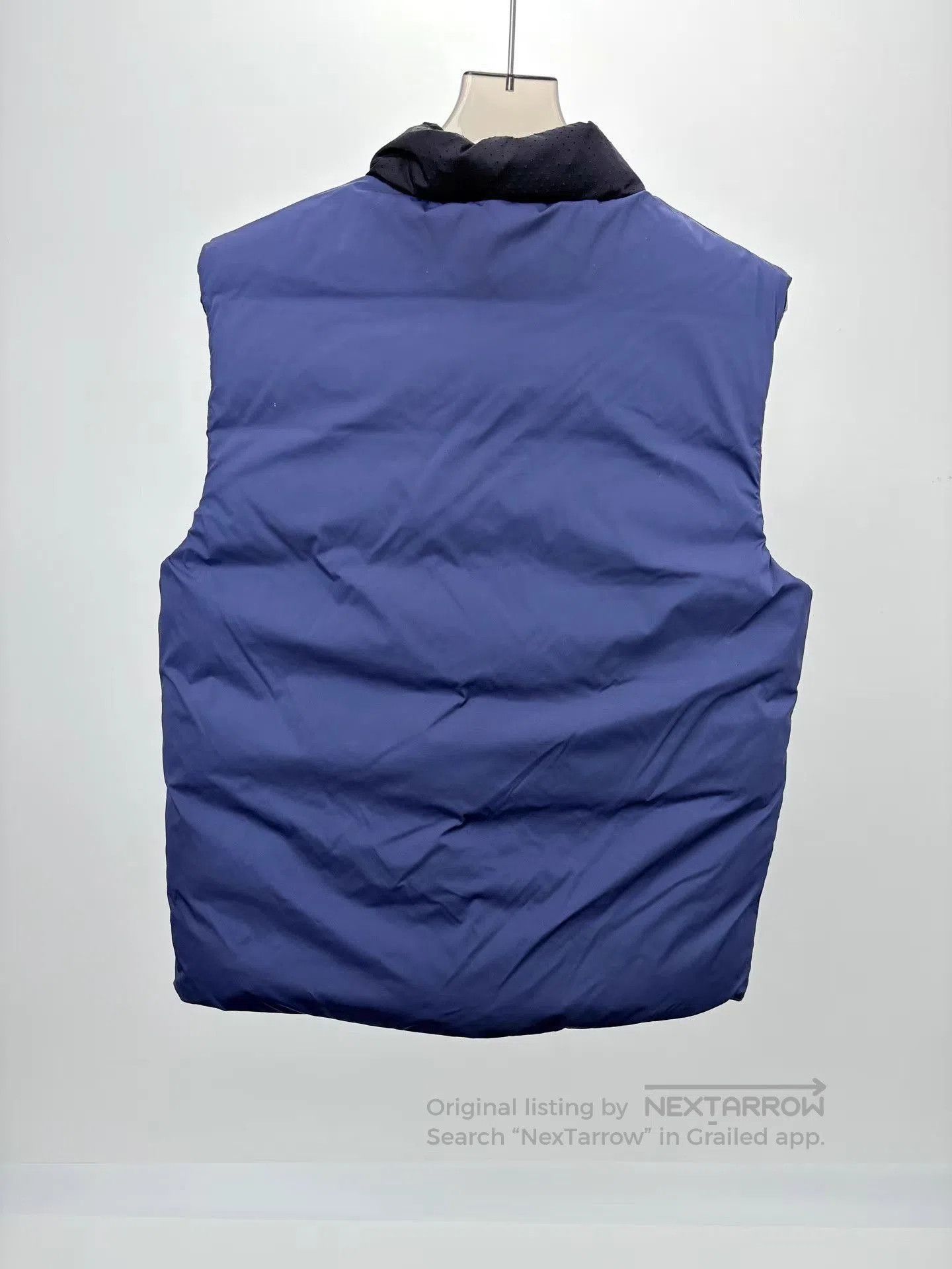 Fendi Blue Puffer Vest with Graphic Eye Design. Size US M / EU 48-50 / 2 - 4 Thumbnail
