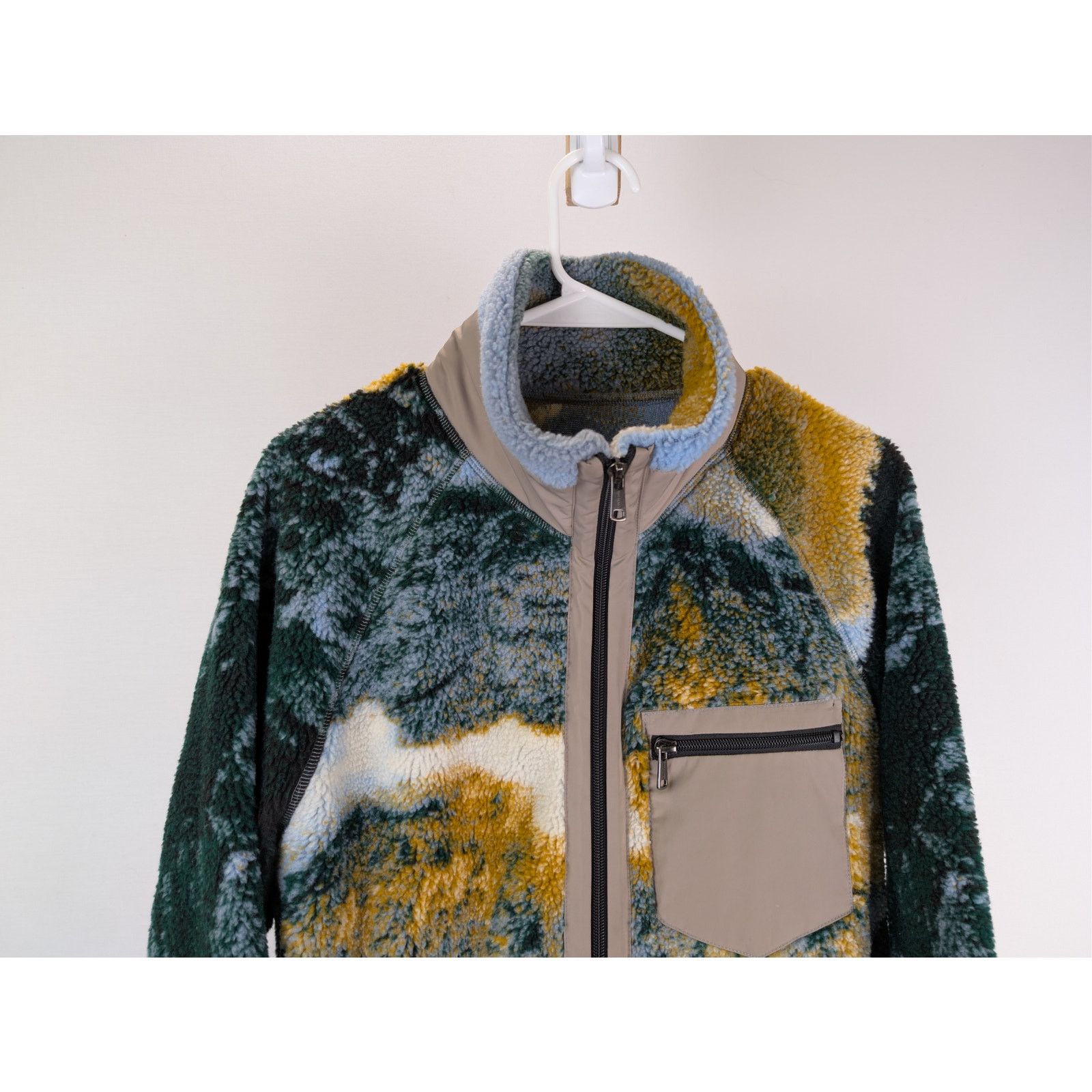 Todd Snyder o1rshd1 CC20 outdoor scenic print borg full zip jacket Size US S / EU 44-46 / 1 - 3 Thumbnail