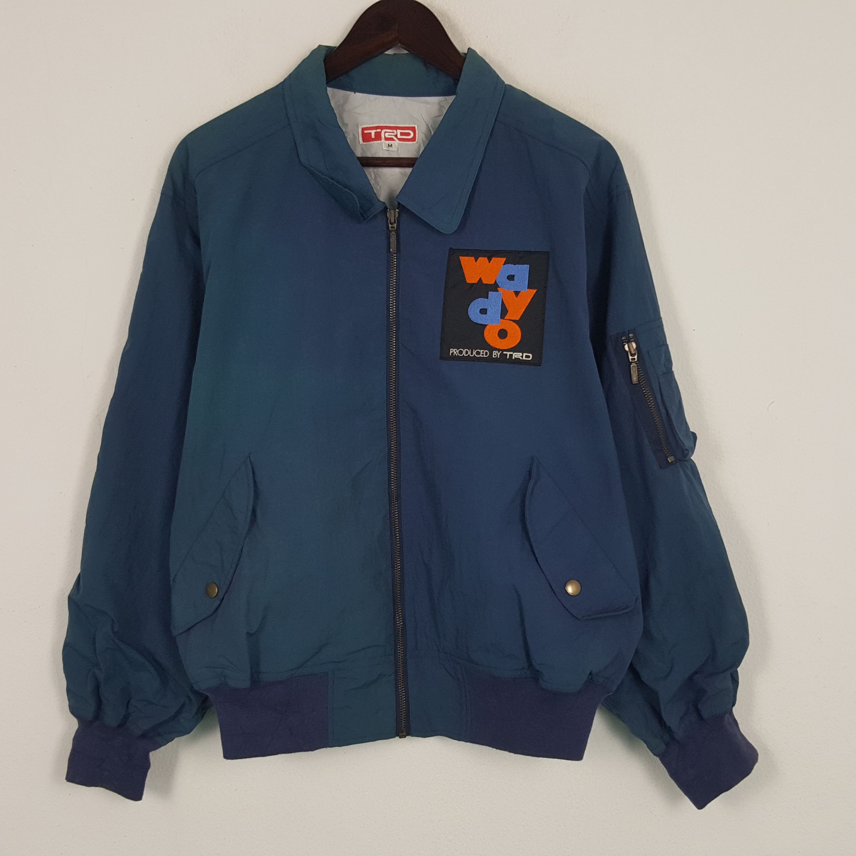 Japanese Brand × Vintage Vintage TRD Toyota Way Do Sport Bomber Jacket Size US M / EU 48-50 / 2 - 3 Thumbnail