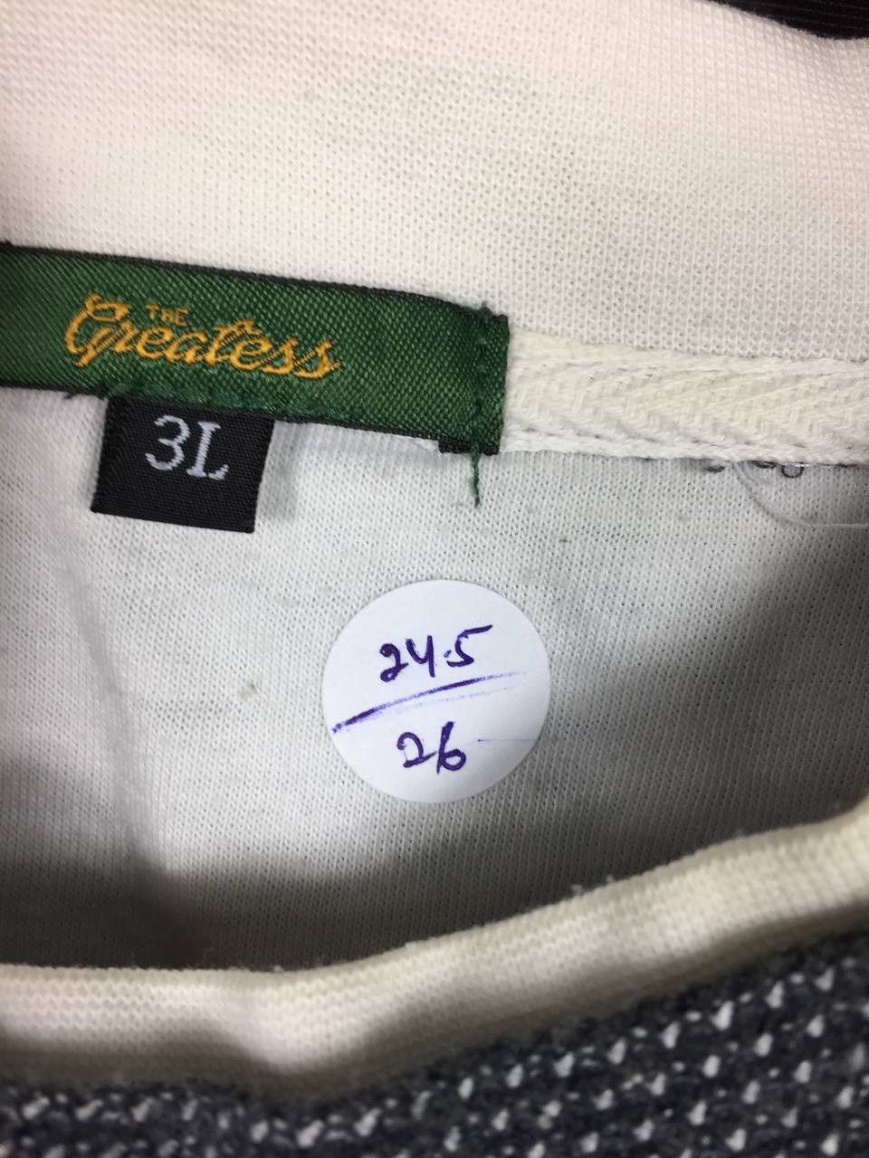 Vintage The Greatess Double Layer Collar Casual Tee Size US XL / EU 56 / 4 - 9 Thumbnail