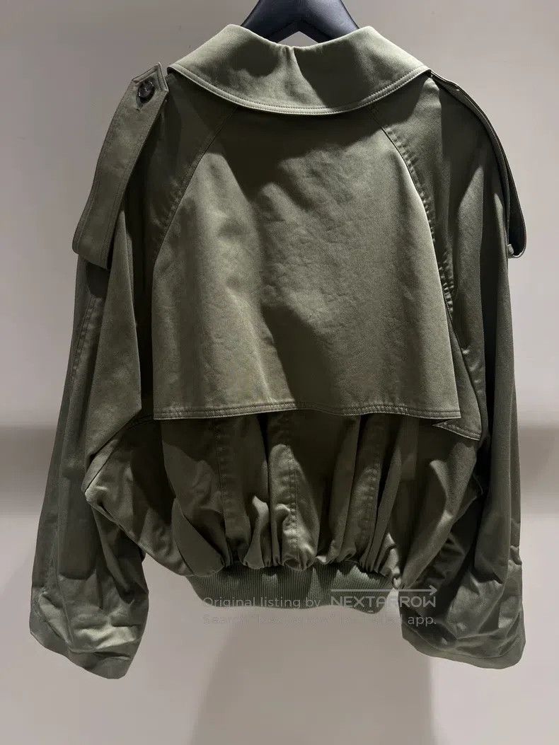 Loewe Loewe Military Green Short Windbreaker Jacket Size XS / US 0-2 / IT 36-38 - 2 Thumbnail