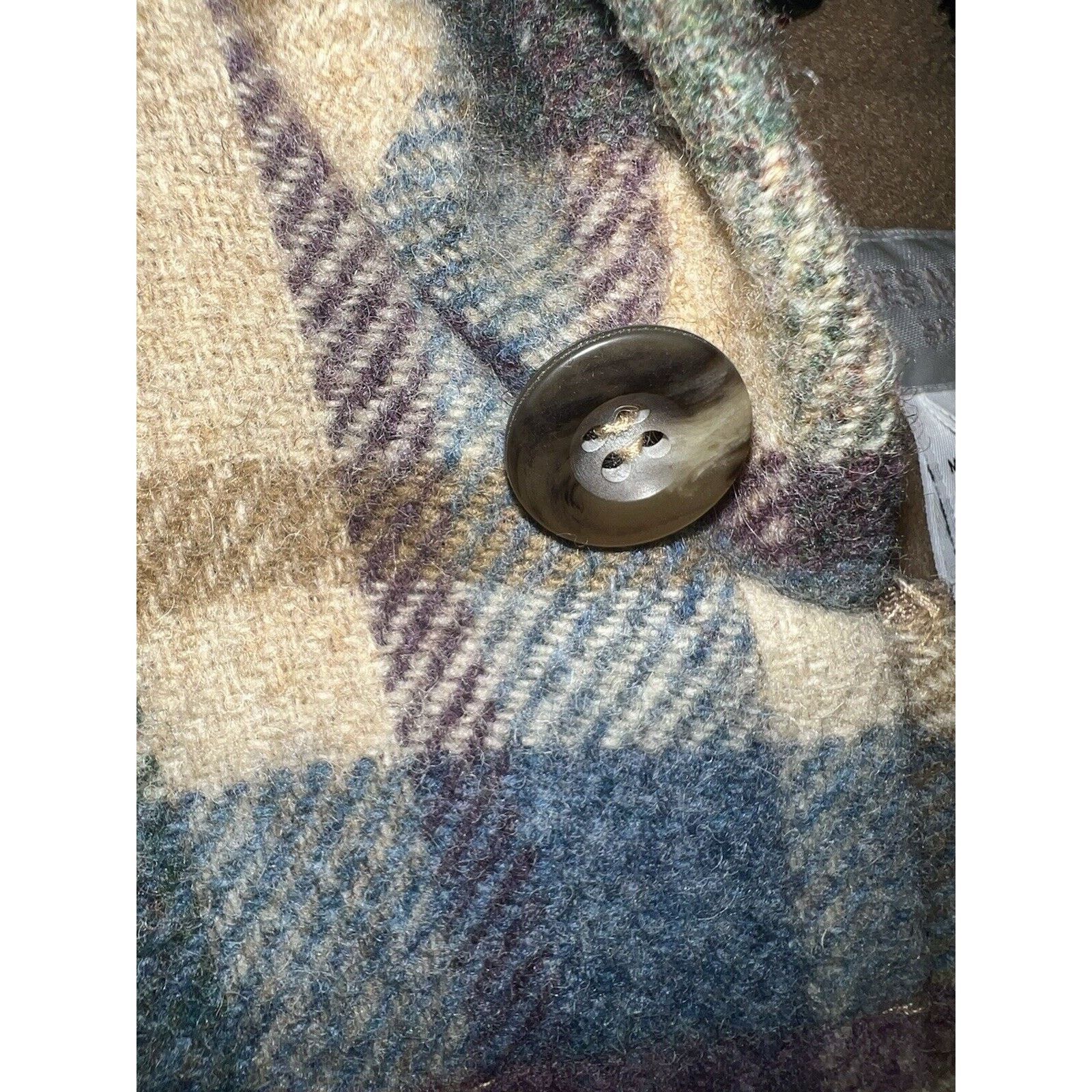 Jones New York Vintage Jones New York Plaid Wool Fleece Lined Womens Medium Size M / US 6-8 / IT 42-44 - 7 Thumbnail