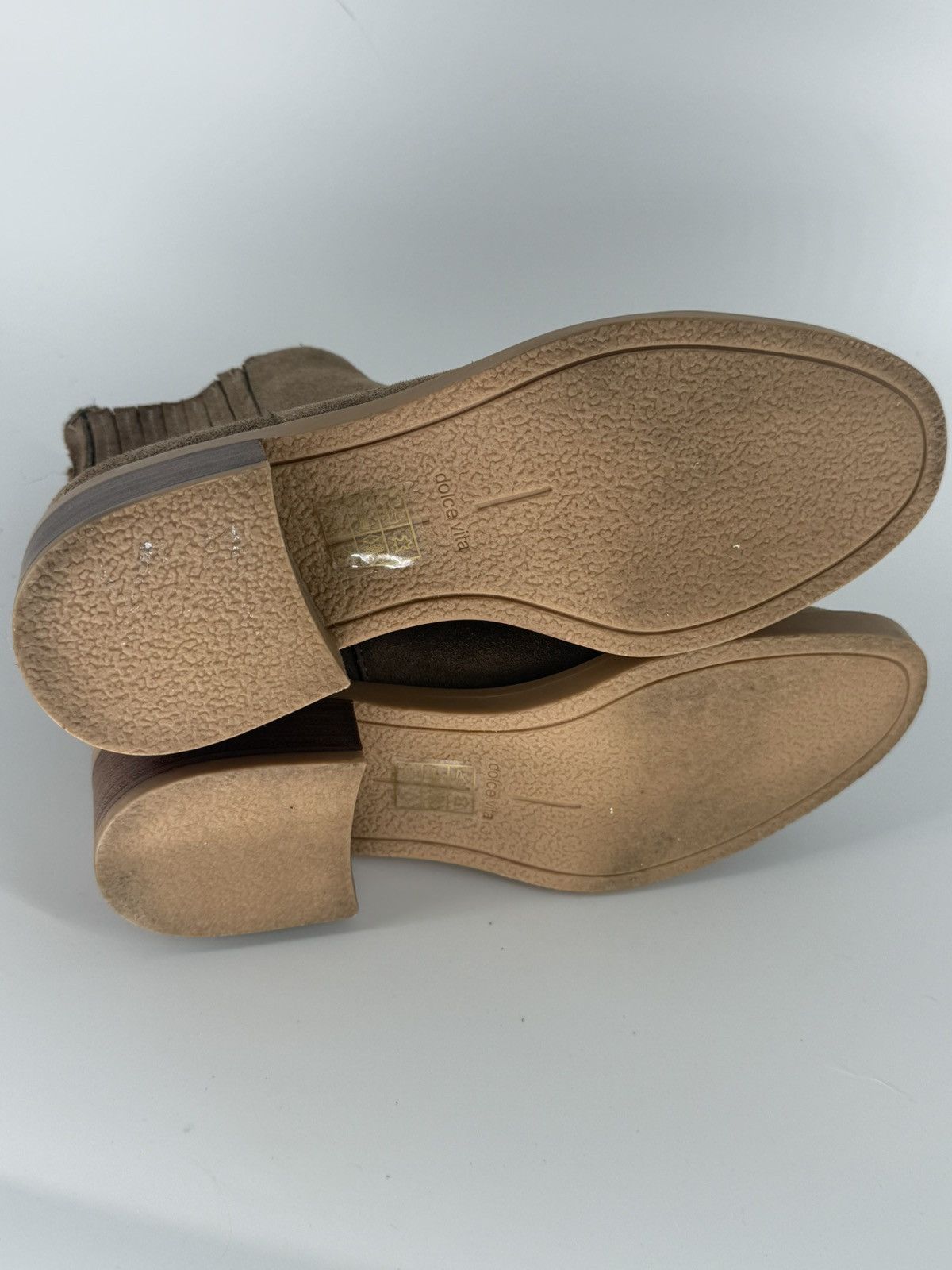 Dolce Vita Dolce Vita Farlin Chelsea Ankle Boots Brown Suede Size 6 M Size US 6 / IT 36 - 7 Thumbnail