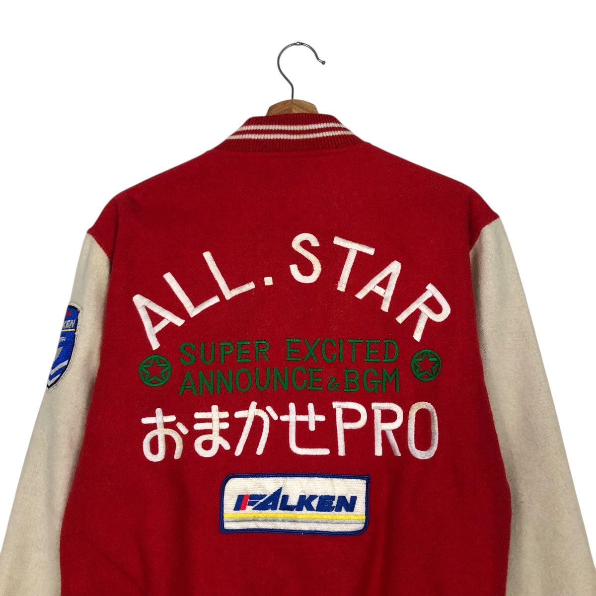 Japanese Brand 📌Vintage Bomber Jacket All Star Big Logo Hysteric Glamour Size US L / EU 52-54 / 3 - 10 Thumbnail