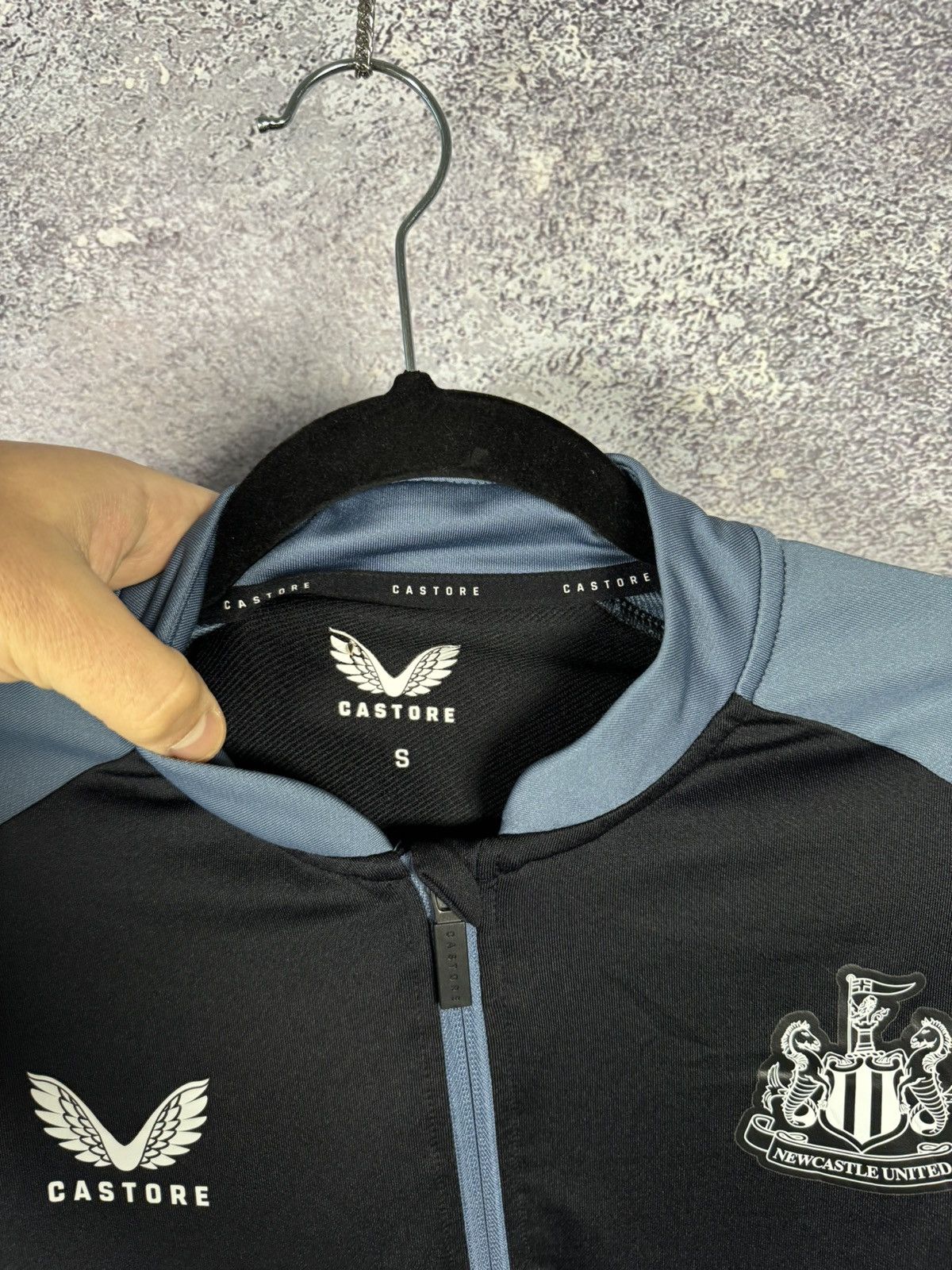 Castore × Vintage Newcastle United 2022/23 Castore Training Zip Sweatshirt Size US S / EU 44-46 / 1 - 8 Thumbnail