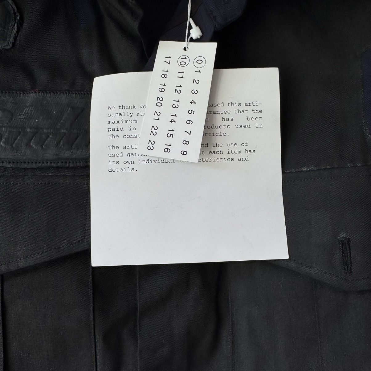 Maison Margiela SS2003 Martin Margiela Artisanal Black Painted Officer Vest Size US S / EU 44-46 / 1 - 6 Thumbnail