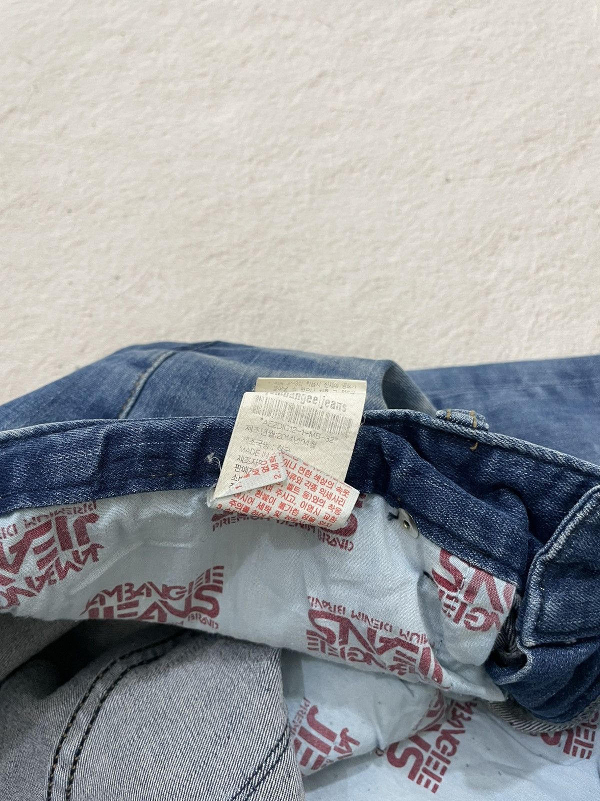 Hysteric Glamour 2000s Acid Wash Denim Distressed Jeans Y2K Size US 31 - 5 Thumbnail