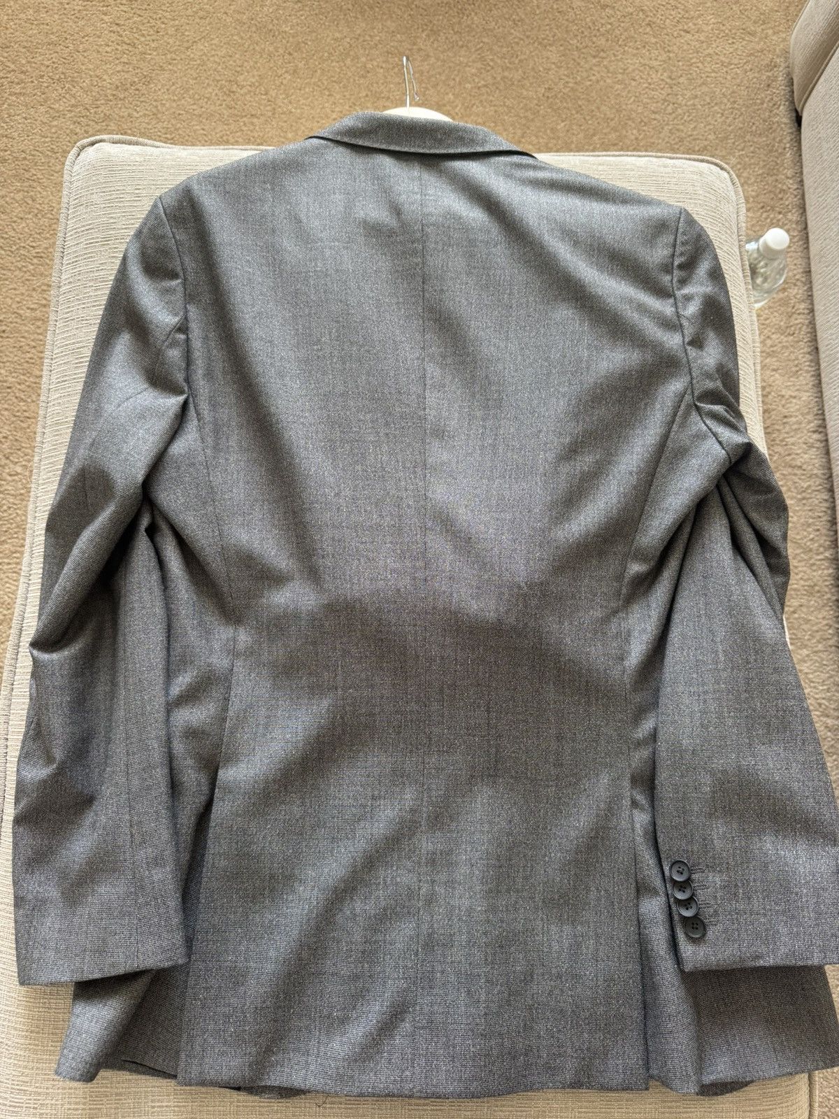 Hugo Boss Hugo Boss Novan4 Ben2 2 Button Wool Vintage Suit Size 36R - 2 Thumbnail