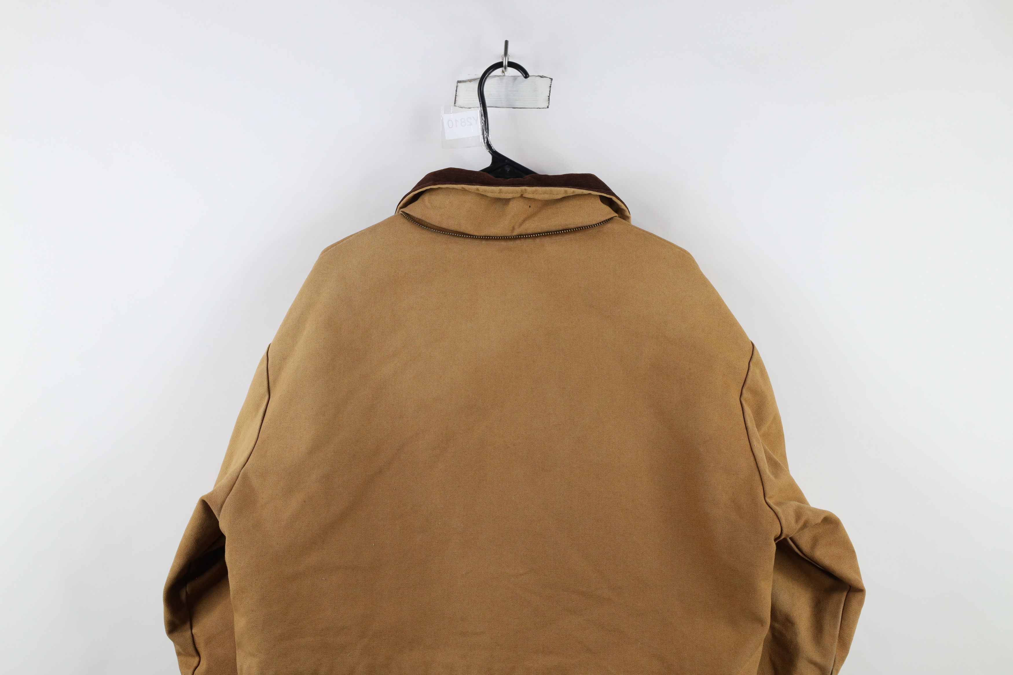 Vintage Vintage 90s Pella Hunting Flannel Lined Canvas Jacket USA Size US M / EU 48-50 / 2 - 14 Thumbnail