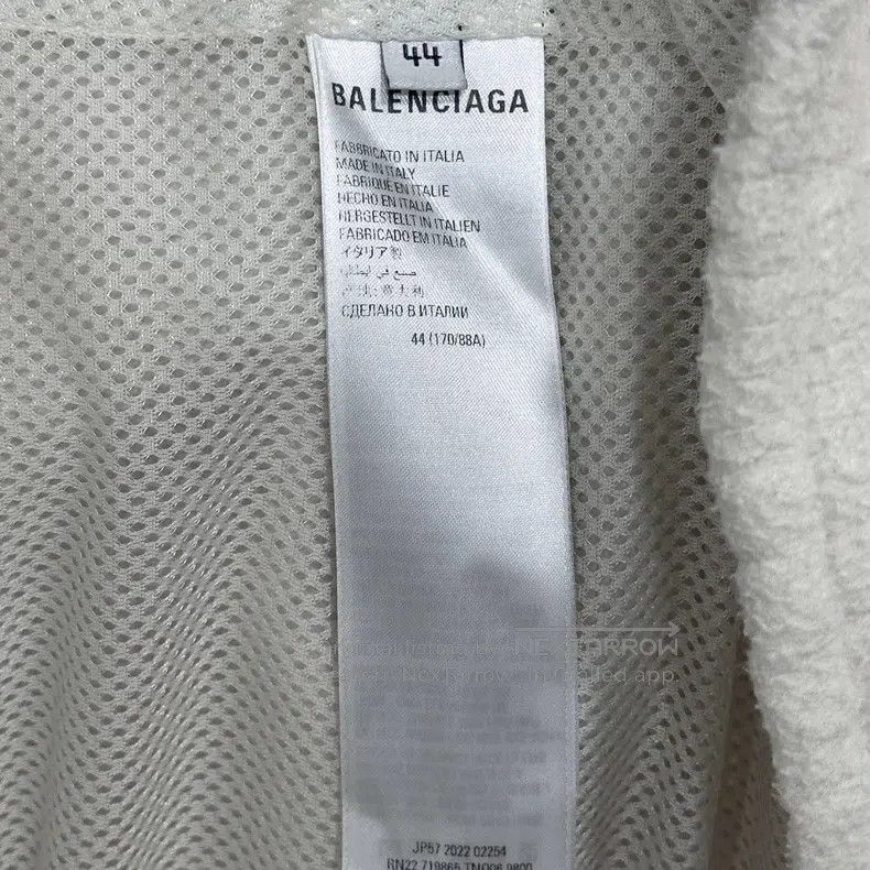 Balenciaga Balenciaga Double Hook Logo Fleece Zip Jacket Size US S / EU 44-46 / 1 - 5 Thumbnail