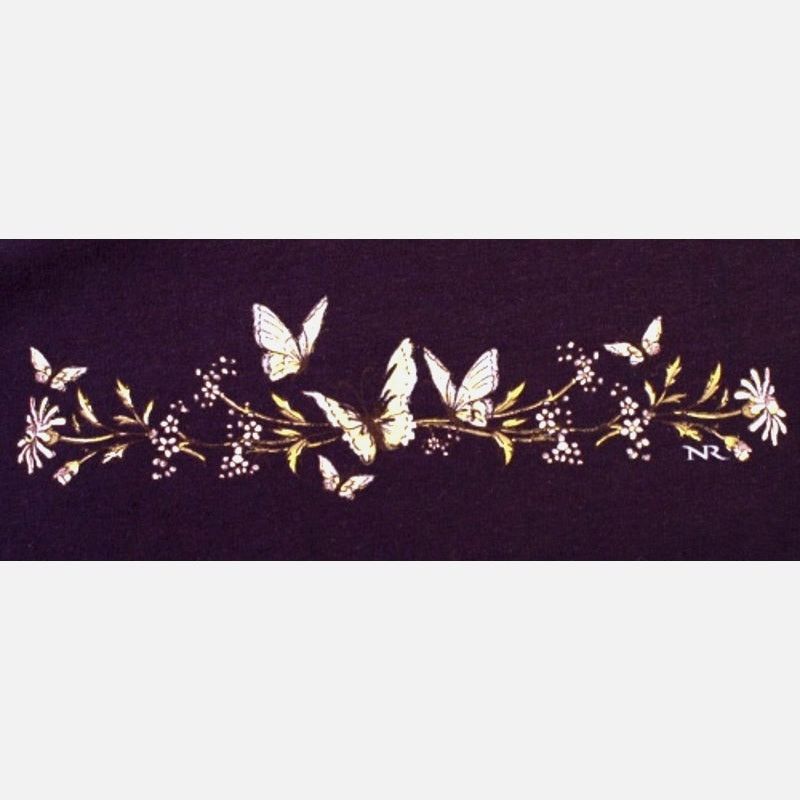 Northern Reflections Northern Reflections T-Shirt XS Blue Butterflies NOS w/Tag Size XS / US 0-2 / IT 36-38 - 2 Thumbnail