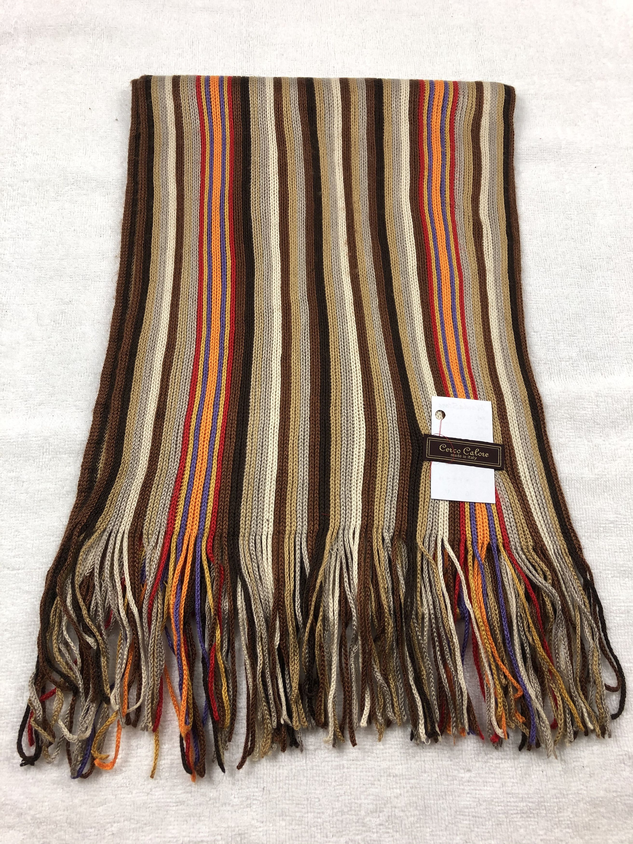 Vintage Cerco Calore Scarf / Muffler / Neckwear Size ONE SIZE - 4 Thumbnail