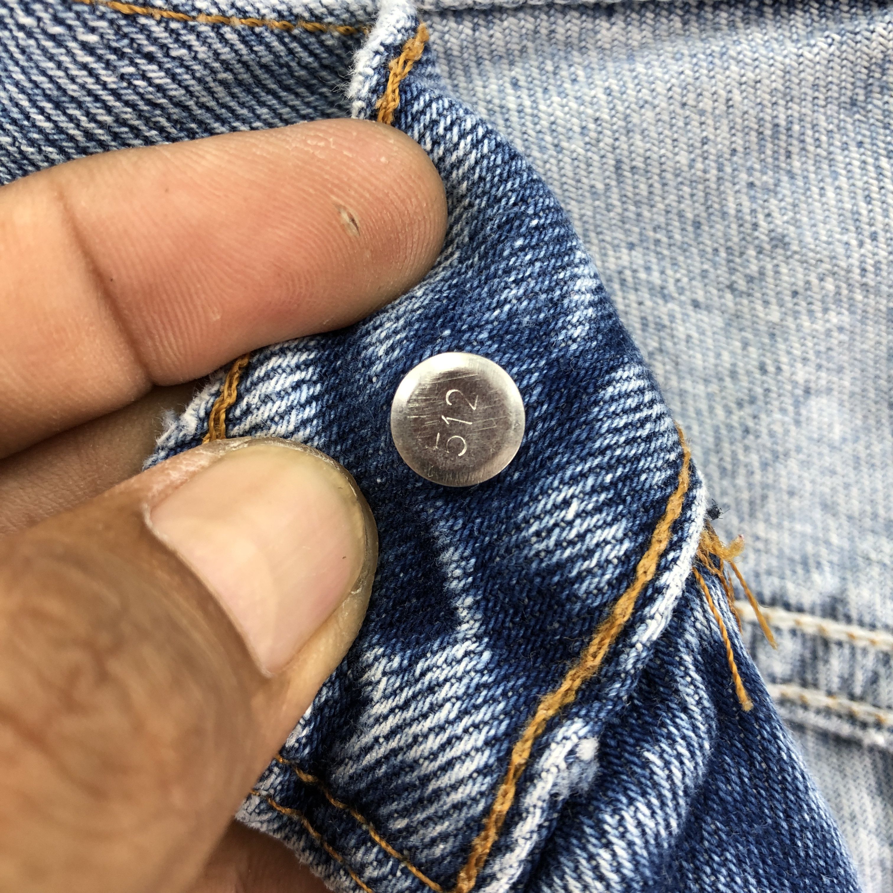 Levi's Vintage 90's Levis 577 Jeans Levi's Faded Light Wash Denim Size US 34 / EU 50 - 7 Thumbnail